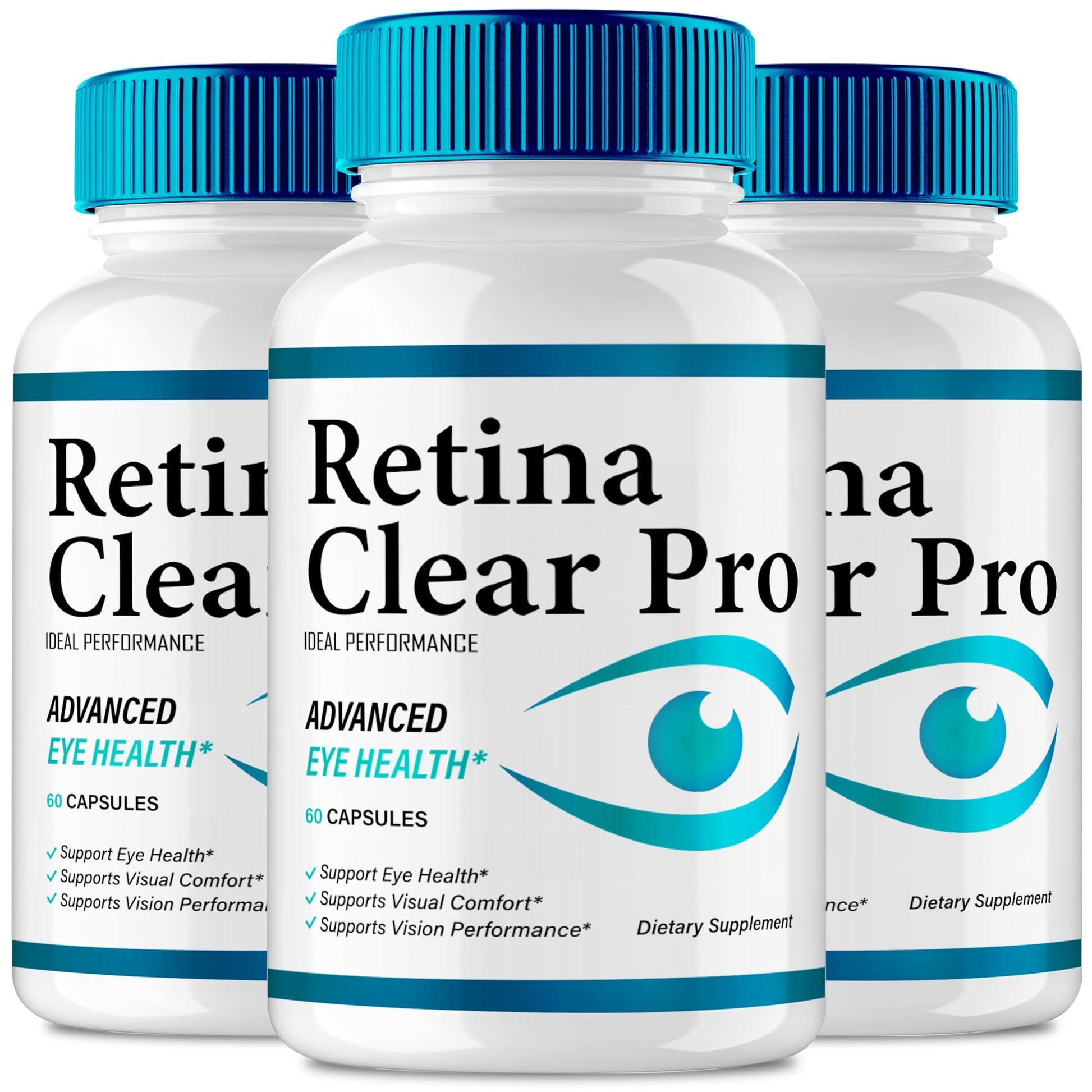 IDEAL PERFORMANCE Retina Clear Eye Supplement 180 Capsules