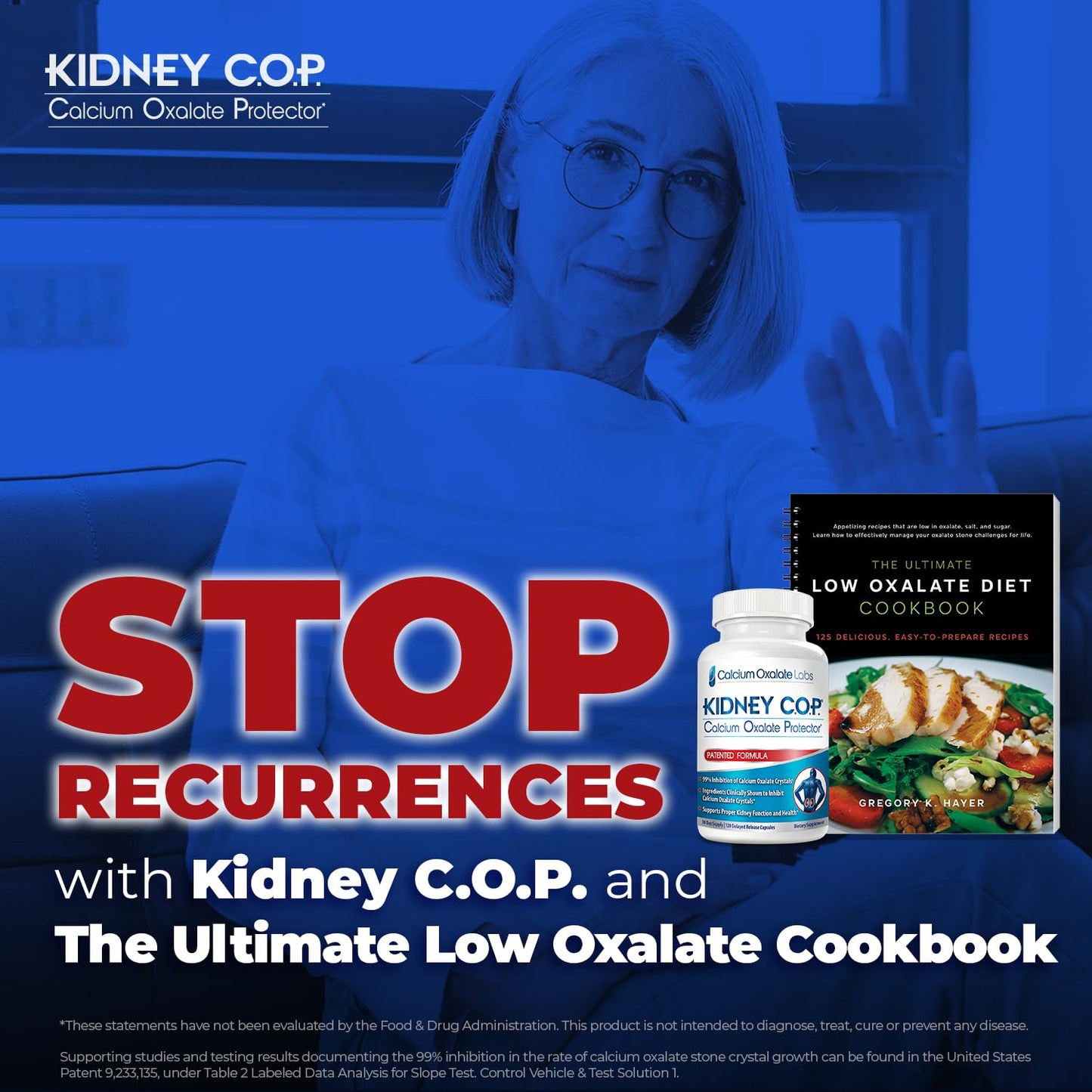 KIDNEY C.O.P. Calcium Oxalate Protector Capsules, 120 Count