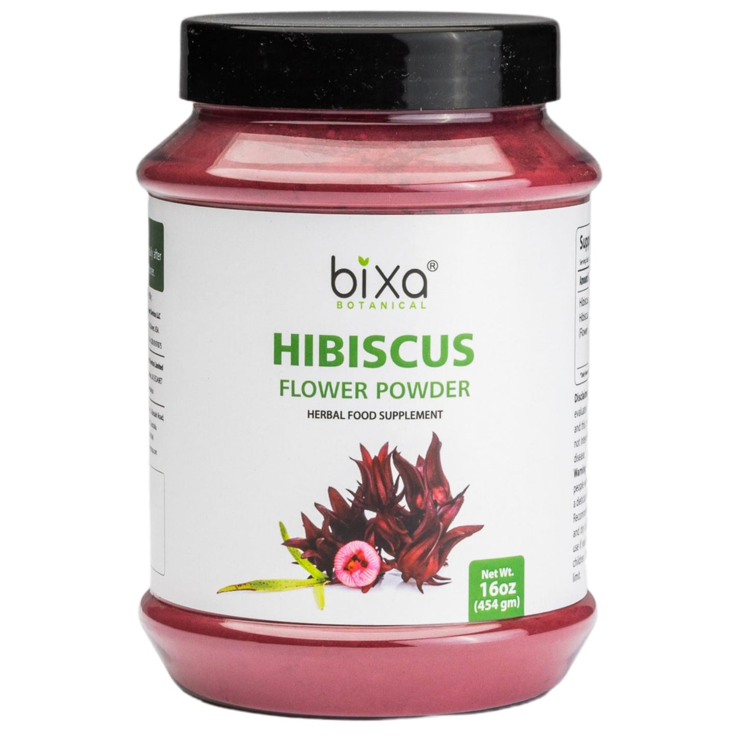 bixa BOTANICAL Hibiscus Powder 16 Ounces