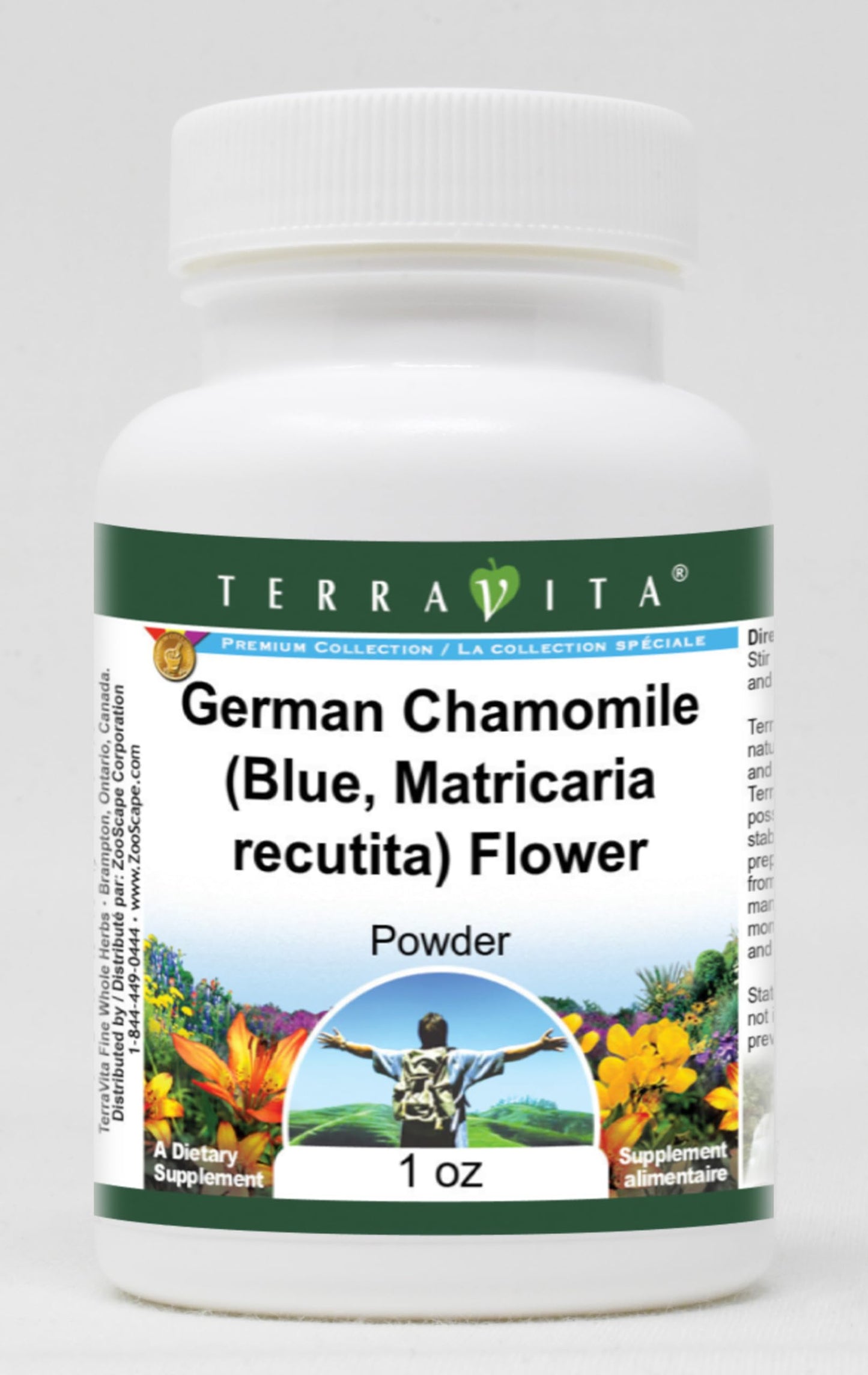Terravita German Chamomile Flower Powder, 1 oz, 3 Pack