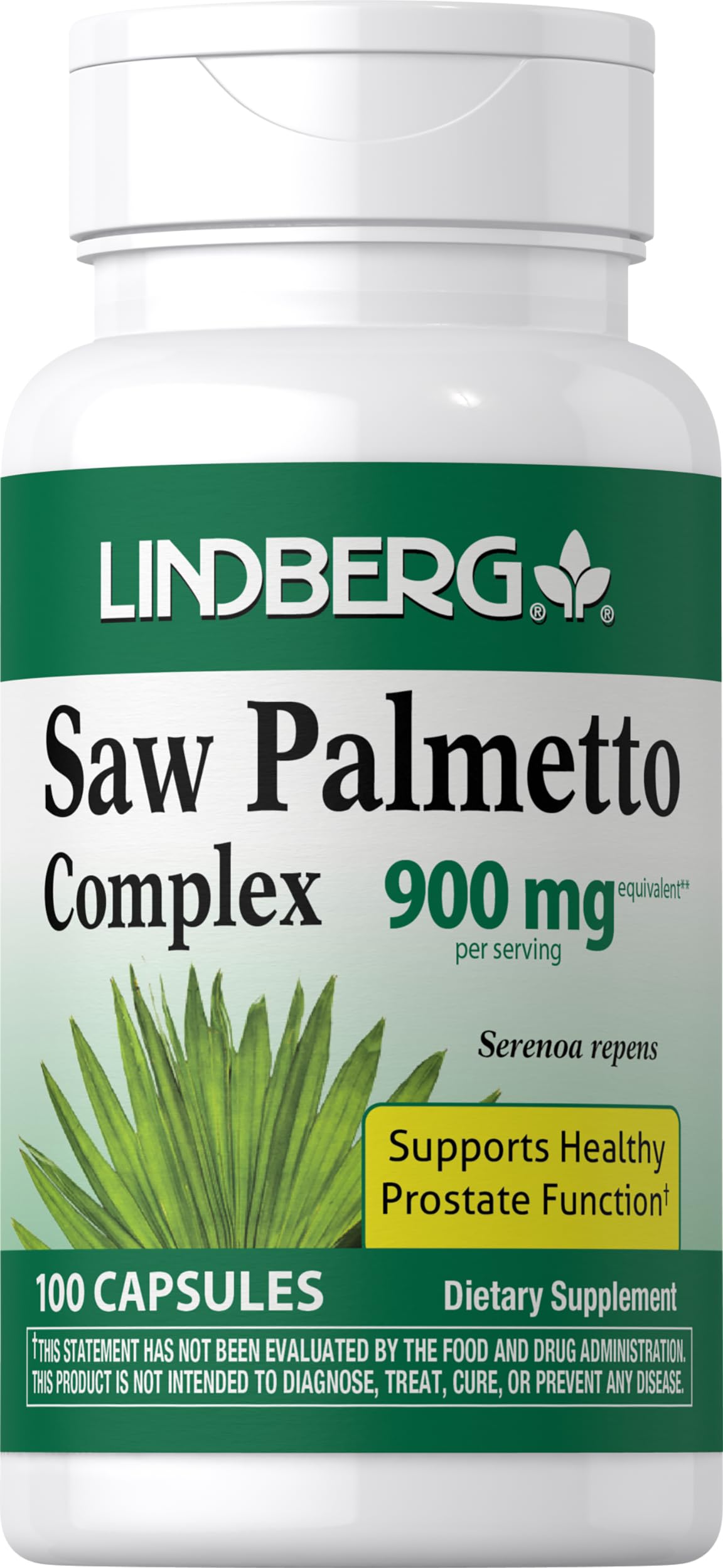 Lindberg Saw Palmetto Complex Capsule, 100 Capsules