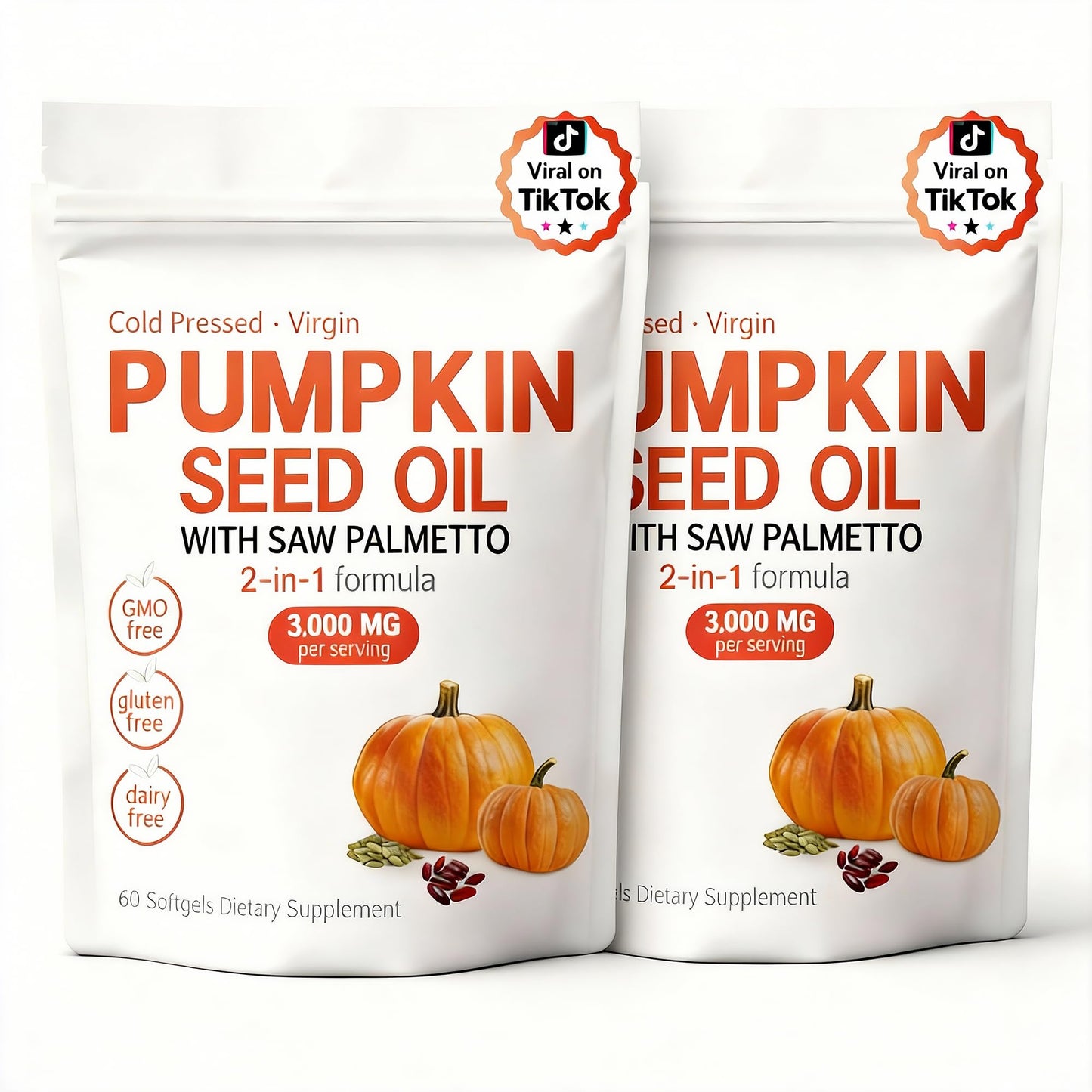 KITABIO Pumpkin Seed Oil Capsules, 1 Count