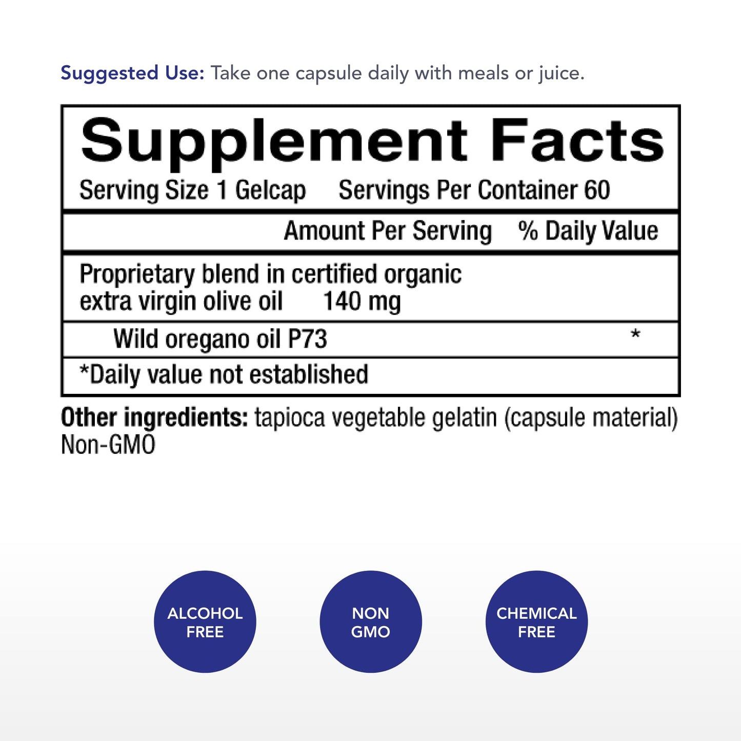 Physician's Strength Wild Oil of Oregano Softgels, 60 Count