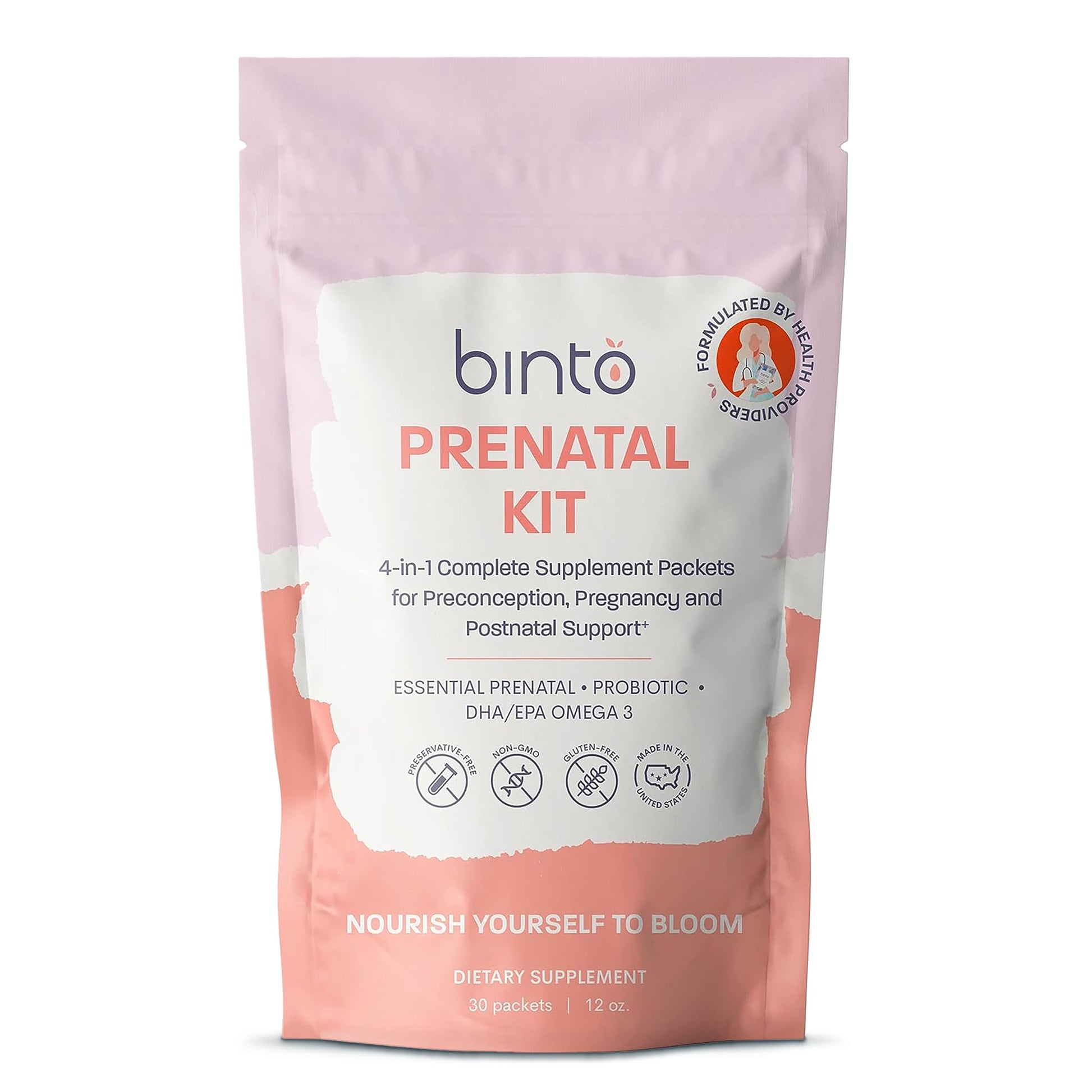 Binto Prenatal Kit Capsules 30-Count