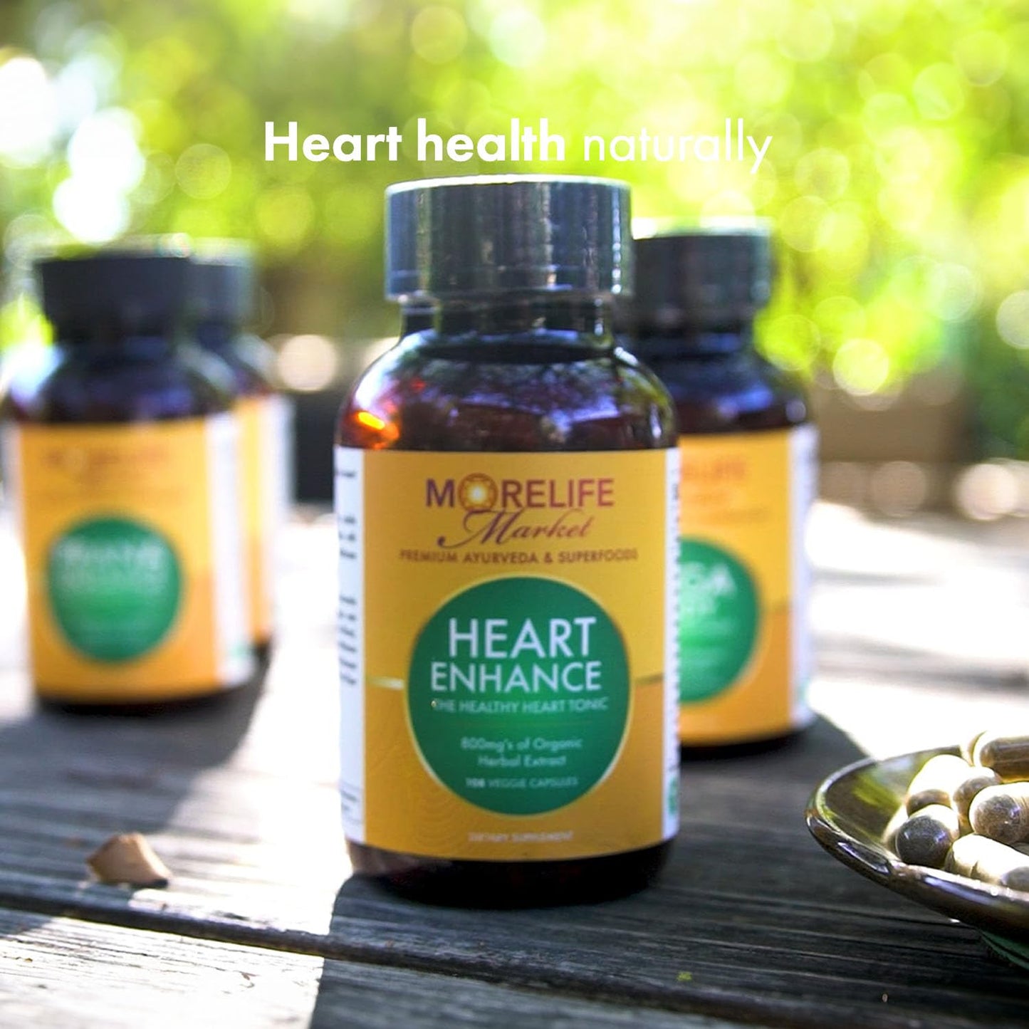 MoreLife Market Heart Enhance Capsule 108 Count