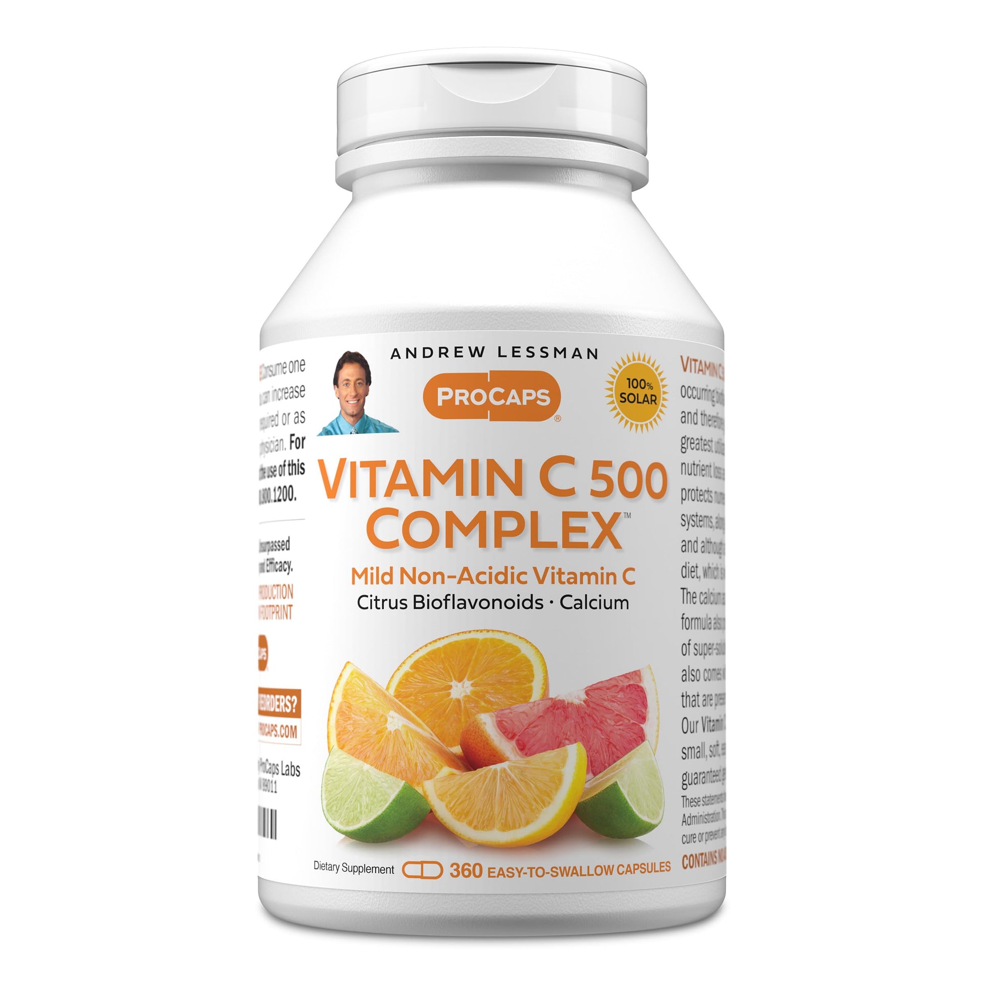 ANDREW LESSMAN ProCaps Vitamin C 500 Complex, 360 Capsules