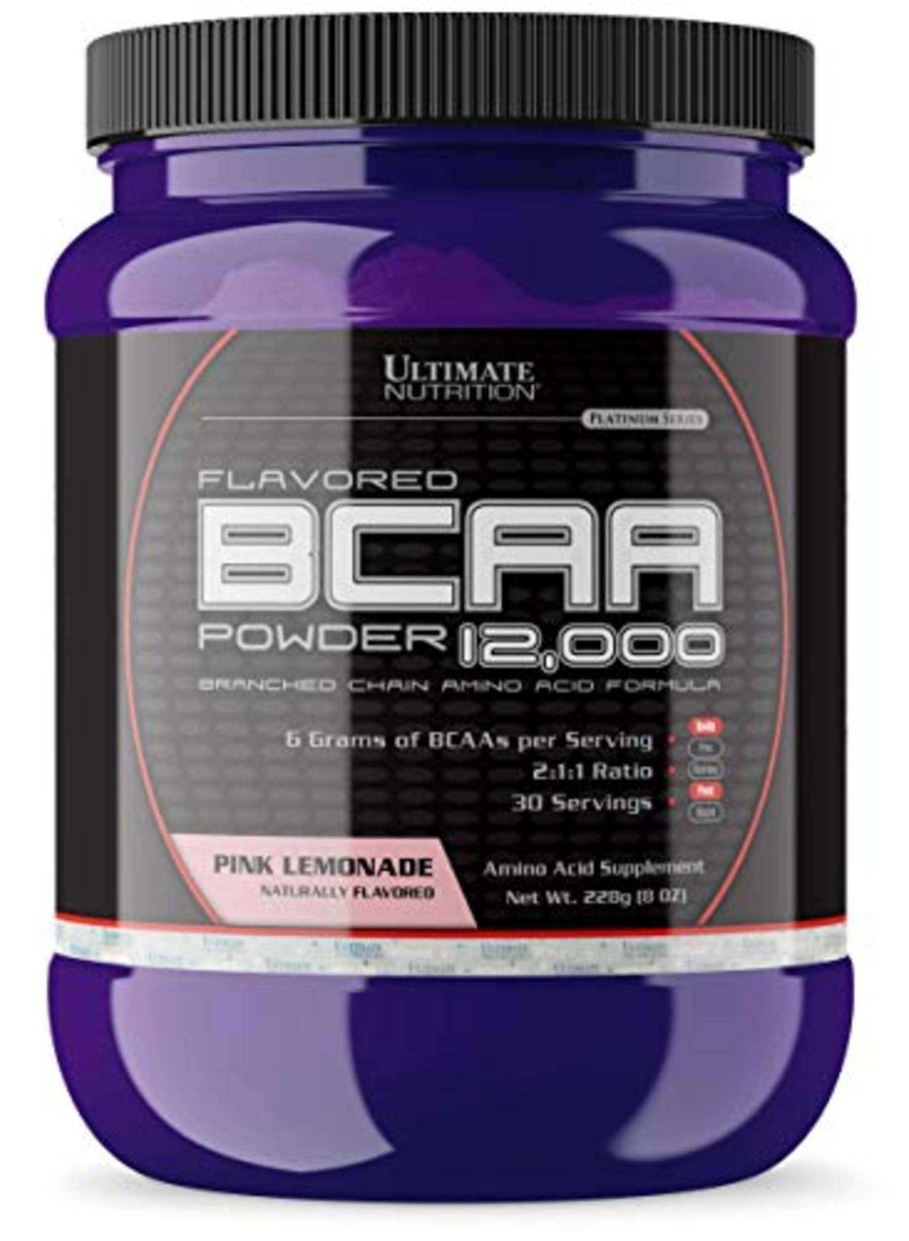 Ultimate Nutrition BCAA Powder Pink Lemonade 8 oz