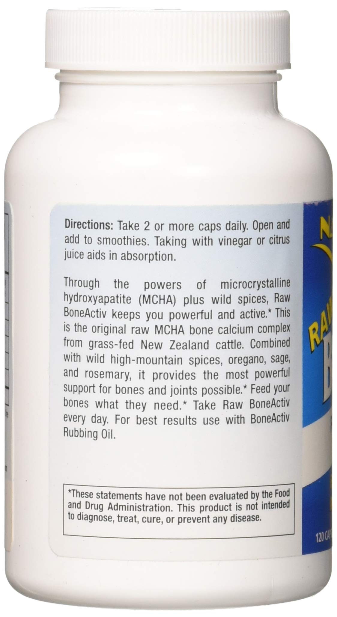 North American Herb & Spice BoneActiv 120 Capsules