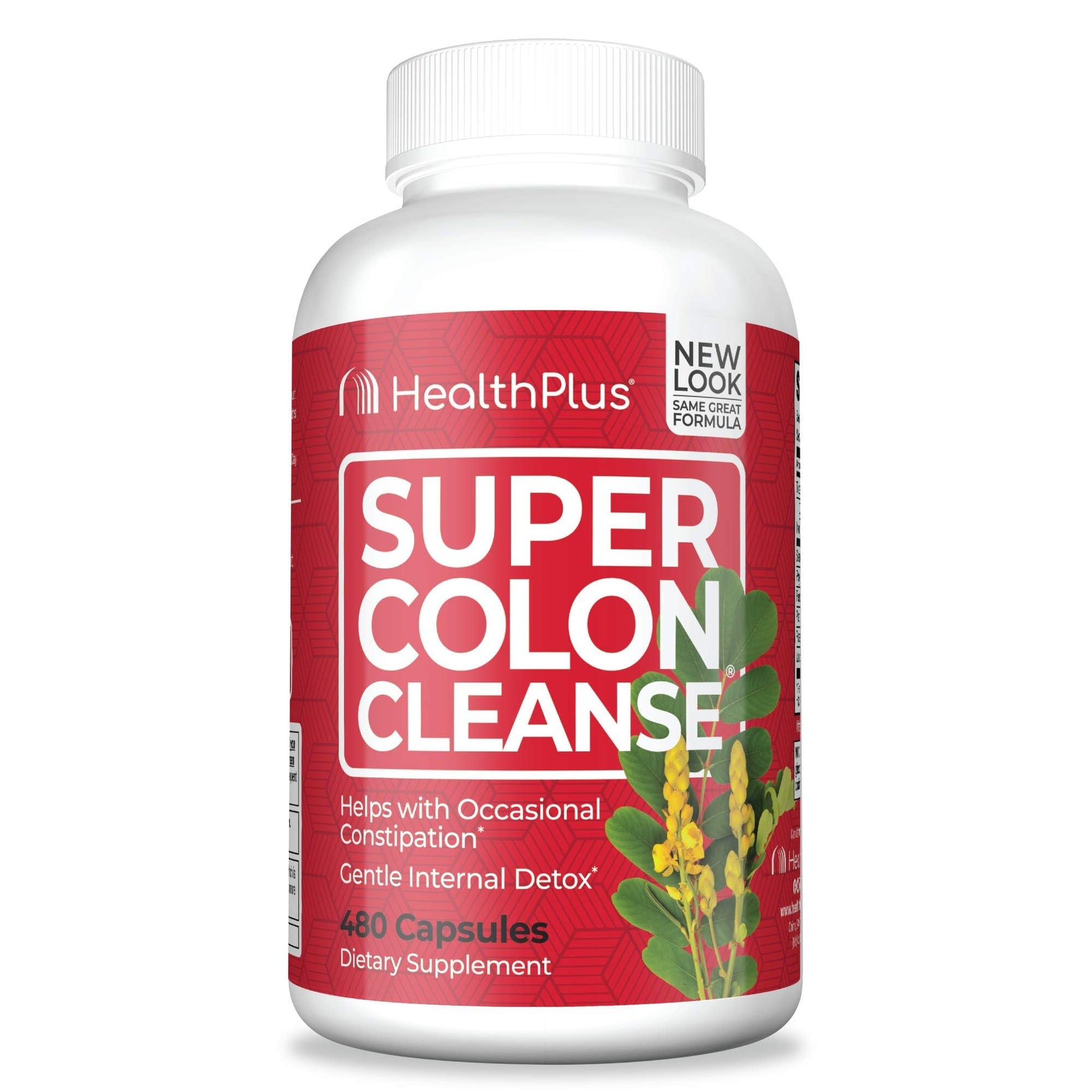 Health Plus Super Colon Cleanse 10-Day Detox Powder, 480 Count