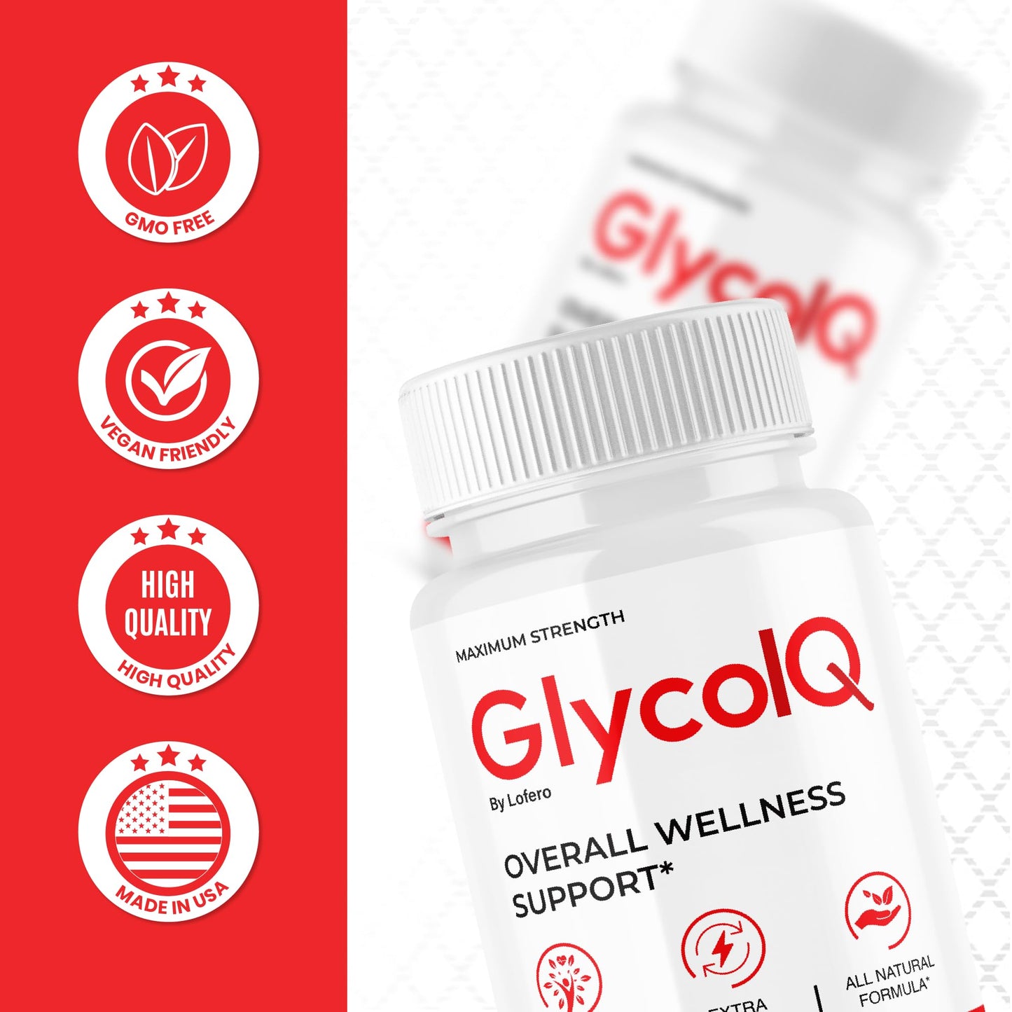 Lofero Glyco IQ Capsules, 60 Count