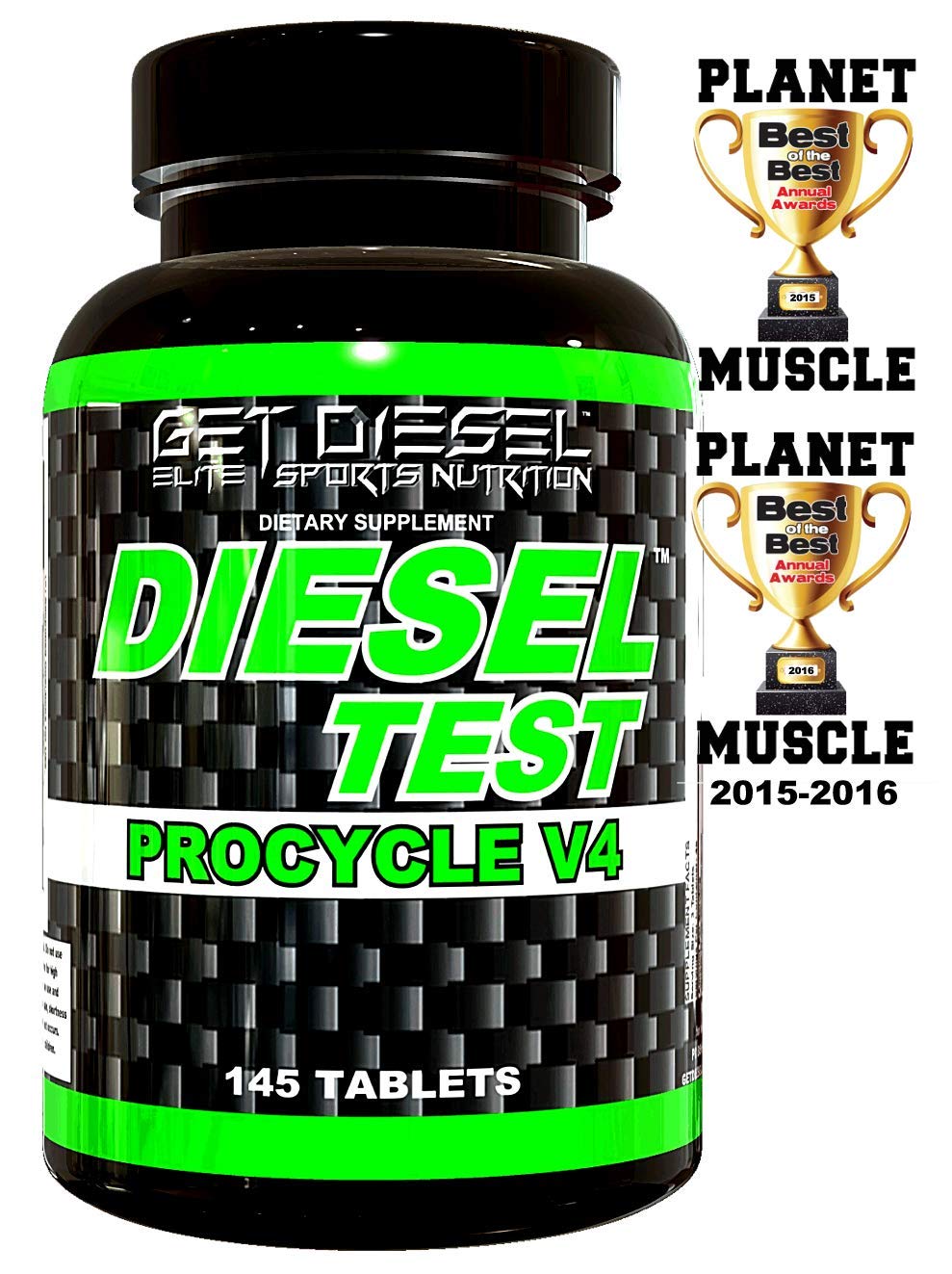 GET DIESEL NUTRITION Diesel Test Procycle Tablets, 145 Count