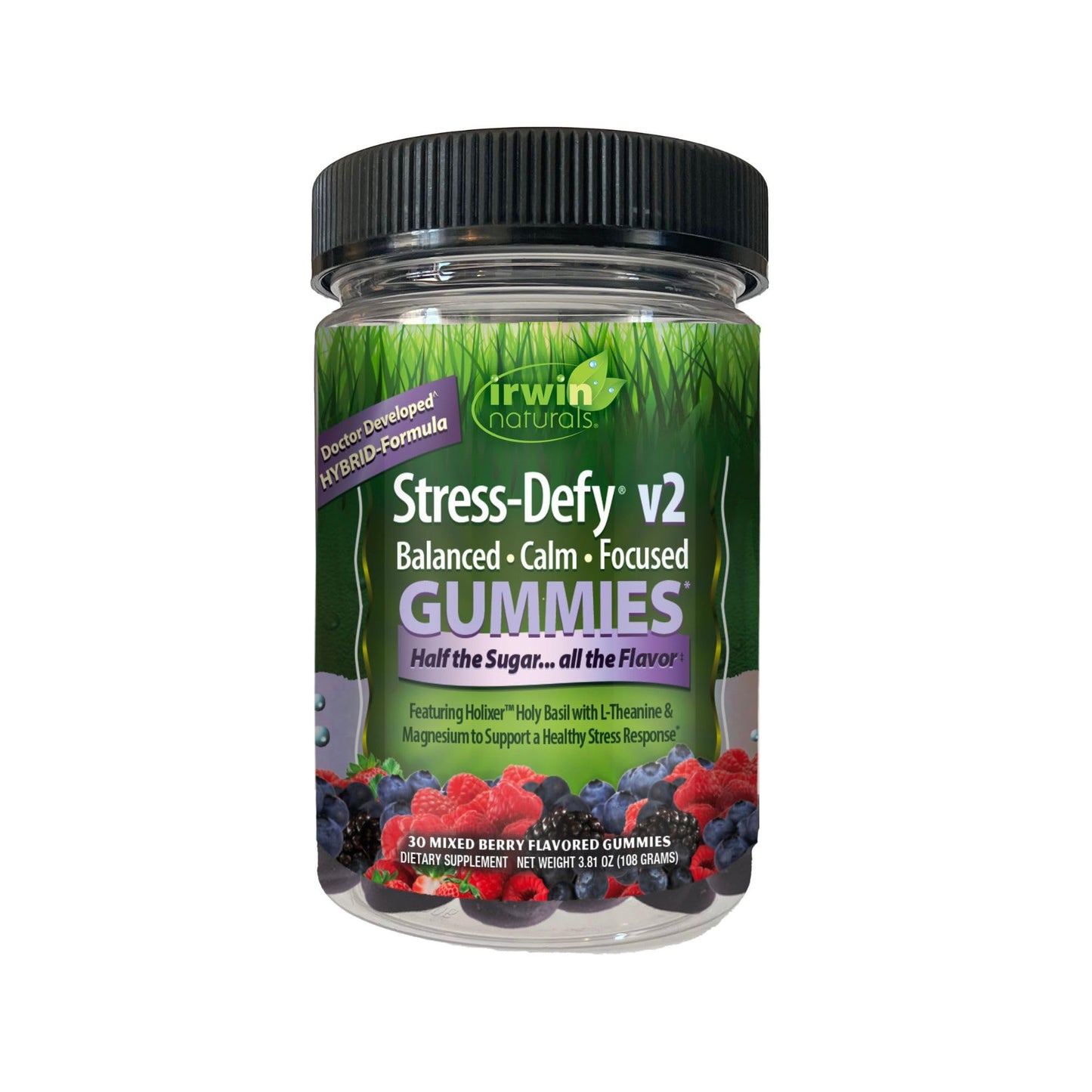 Irwin Naturals Stress-Defy v2 Gummies, 1 Count