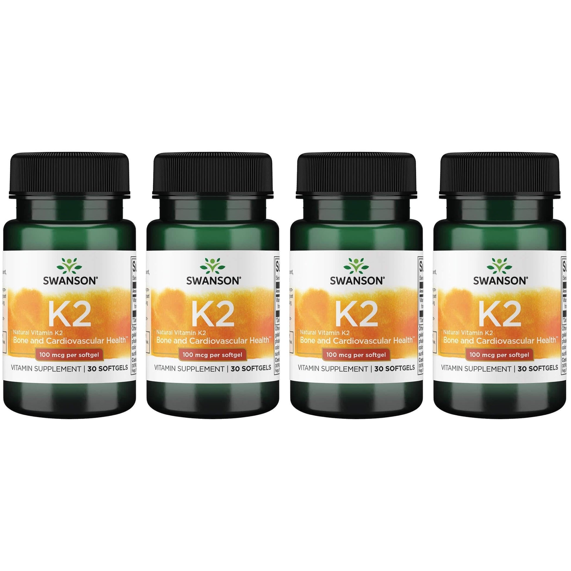 Swanson Vitamin K2 (Menaquinone-7) Softgels 120-Count