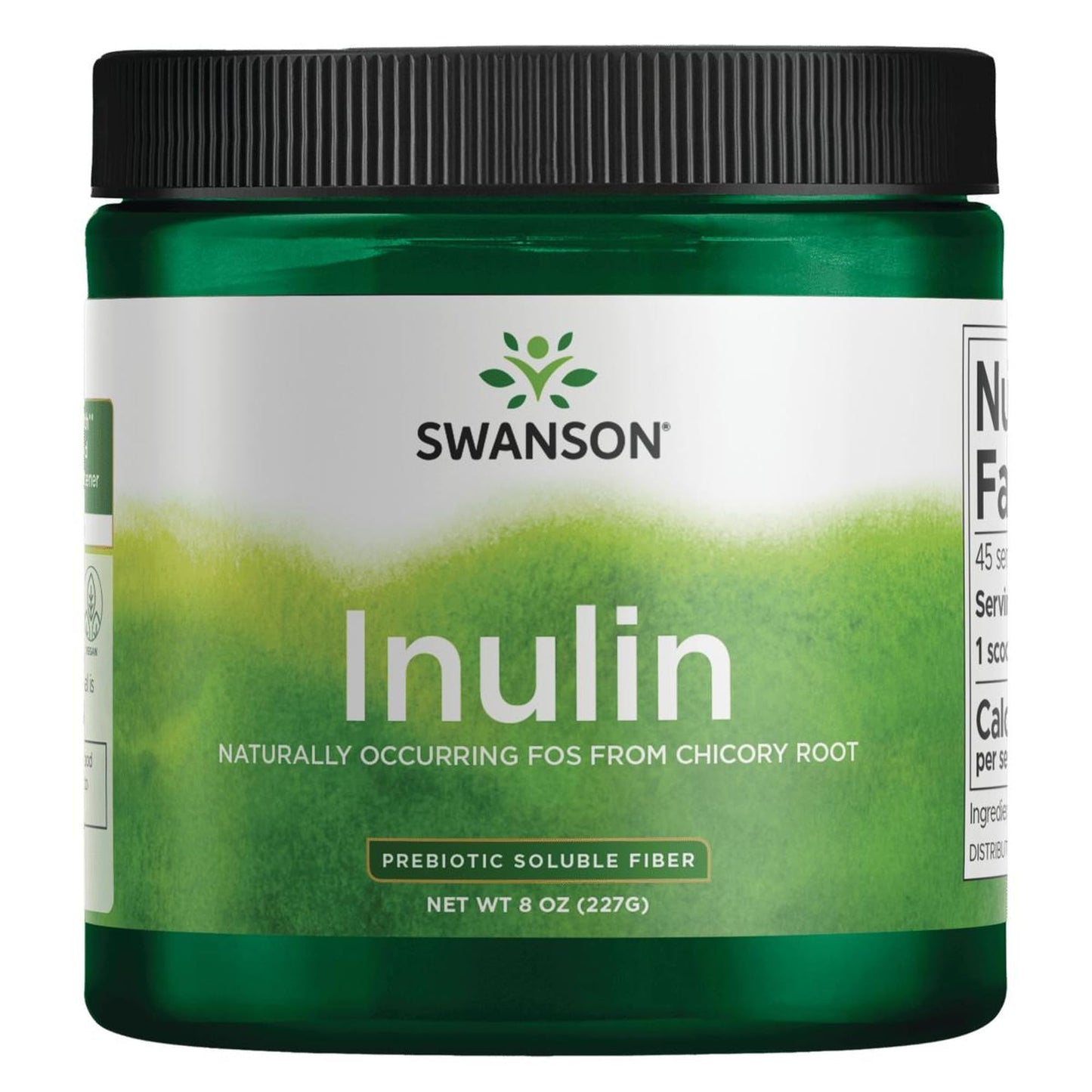 Swanson Inulin Prebiotic Soluble Fiber Powder 8 oz