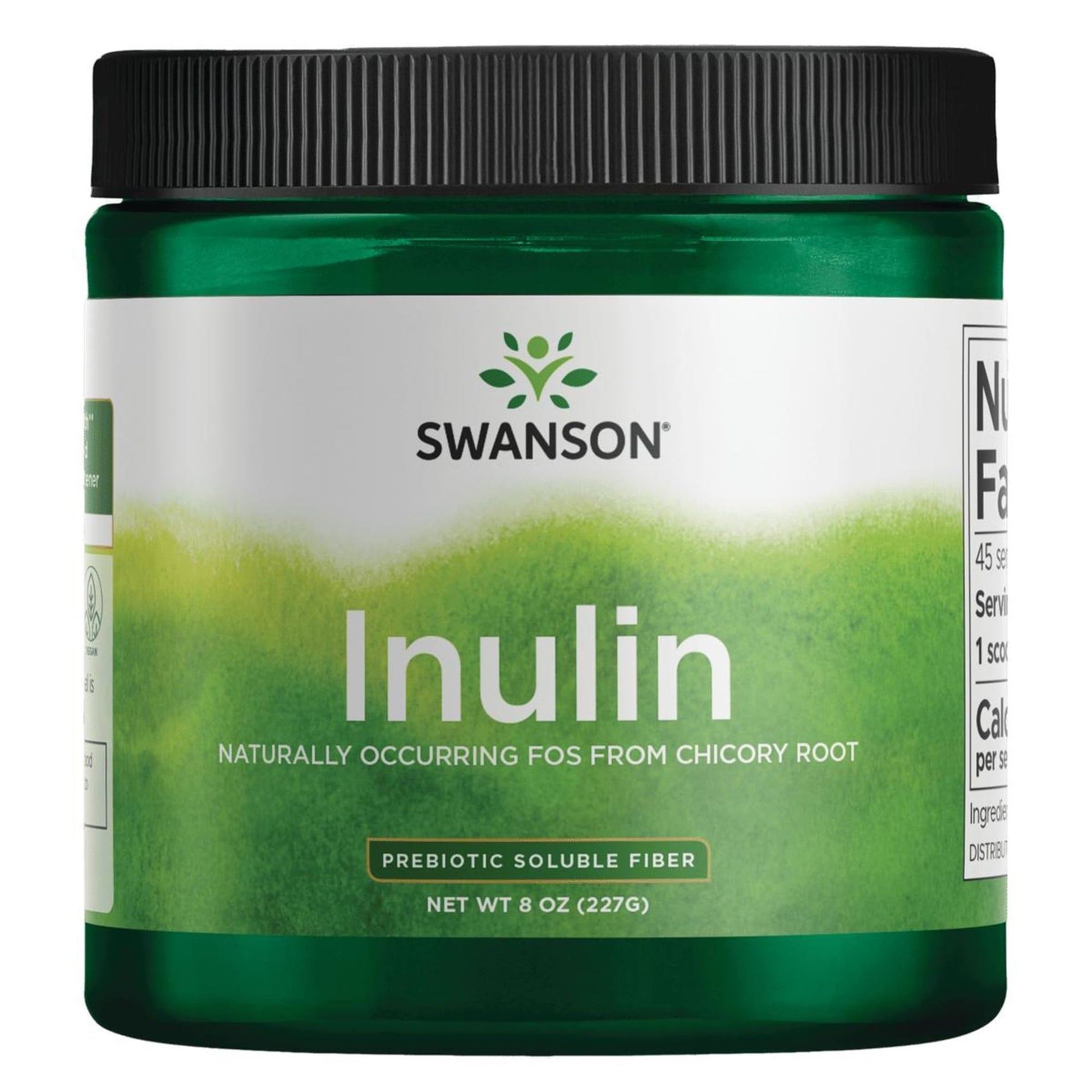 Swanson Inulin Prebiotic Soluble Fiber Powder 8 oz