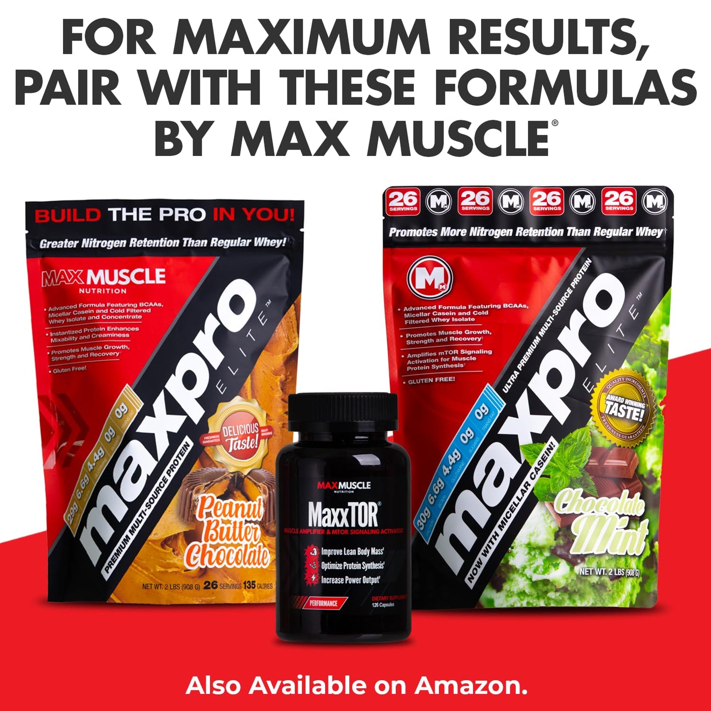 Max Muscle Arm Plus+ Anabolic Recovery Matrix Powder 2.54 oz