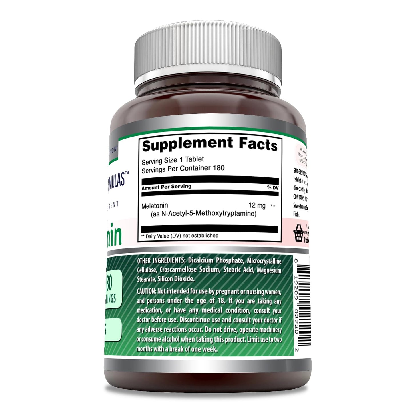 Amazing Nutrition Melatonin Supplement 1 Tablet