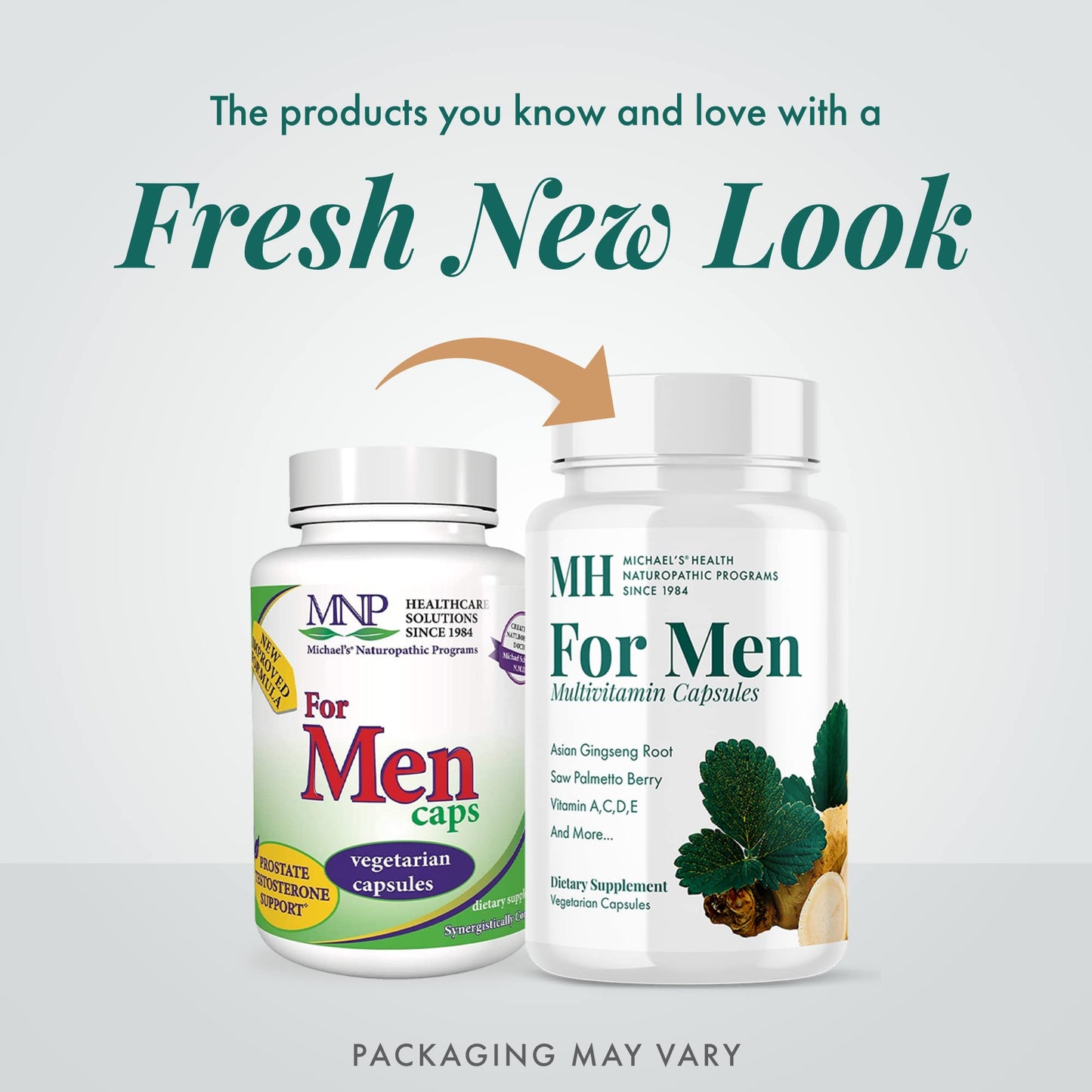 MICHAEL'S Naturopathic Programs For Men Daily Multivitamin Capsules, 90 Count