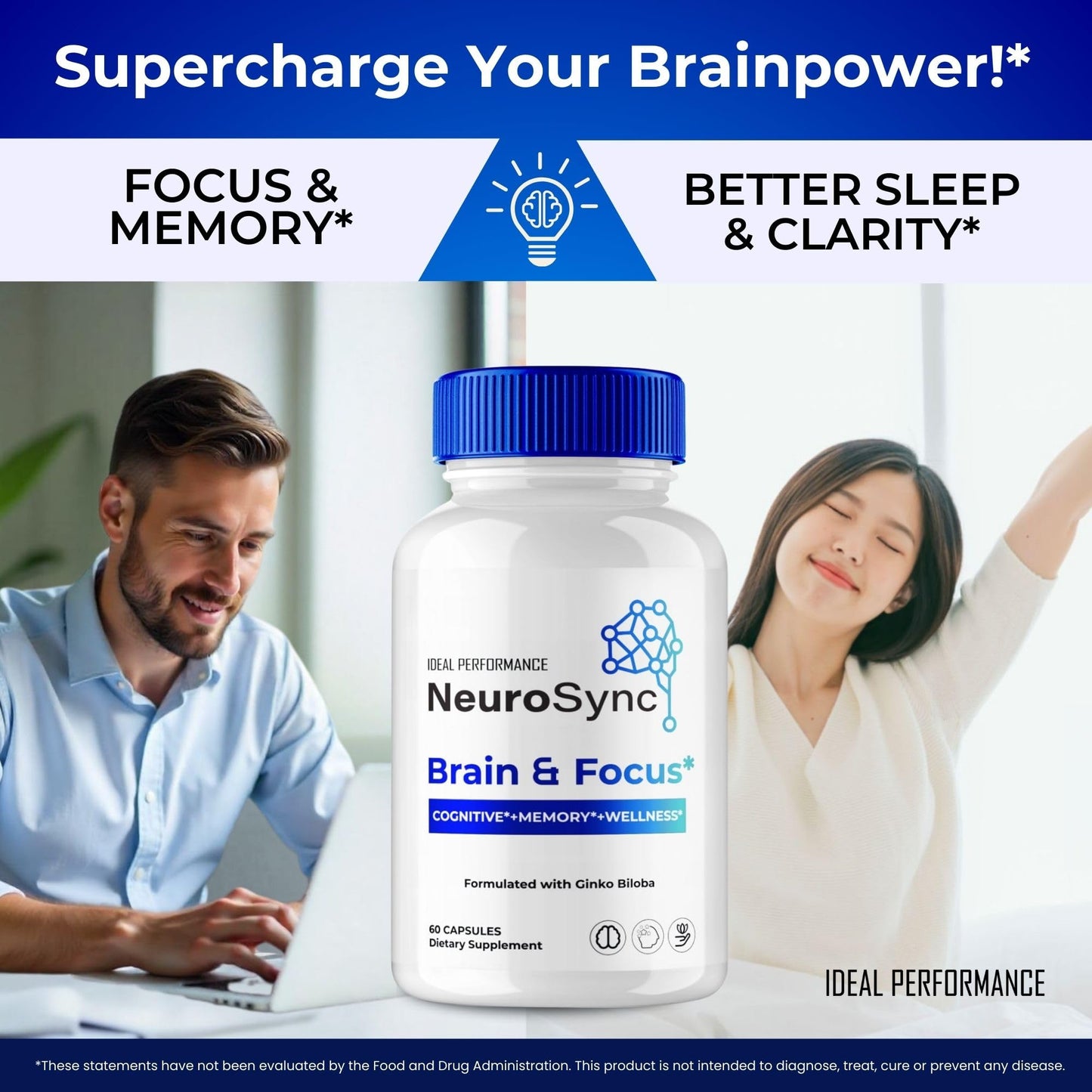 IDEAL PERFORMANCE Neuro Sync 300 Capsules