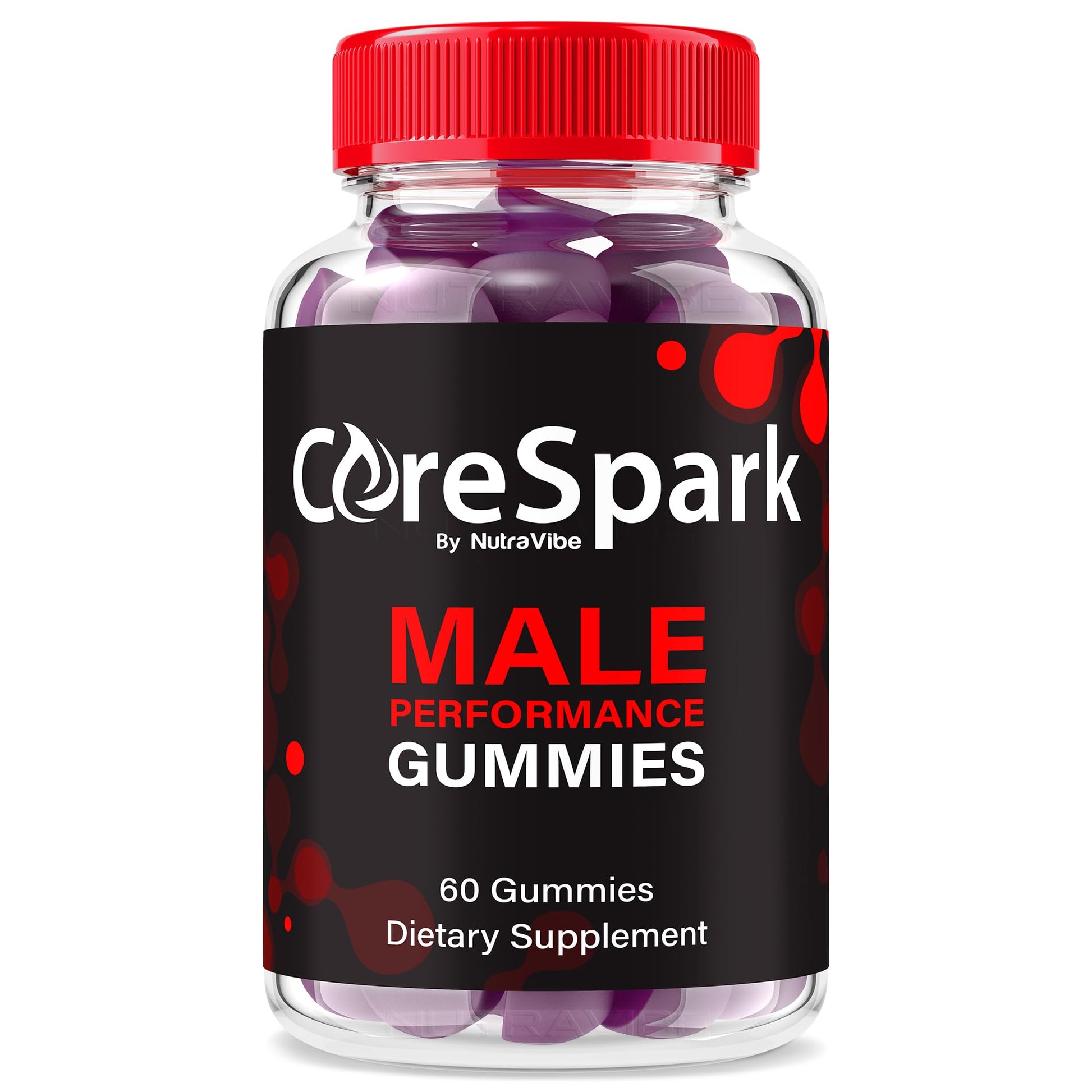 NutraVibe Core Spark Performance Gummies 60 Gummies