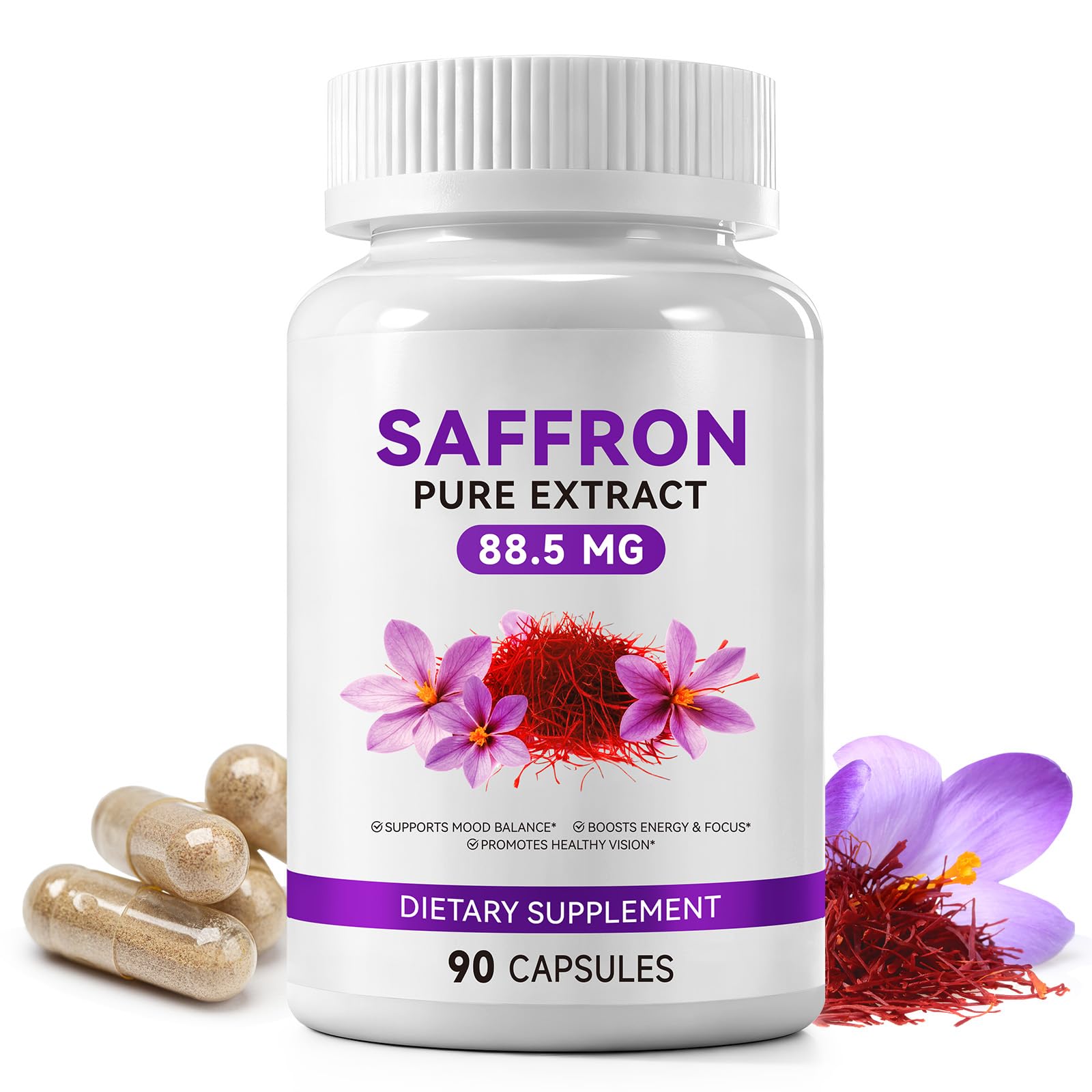 Daiasns Saffron Supplements Capsules 90