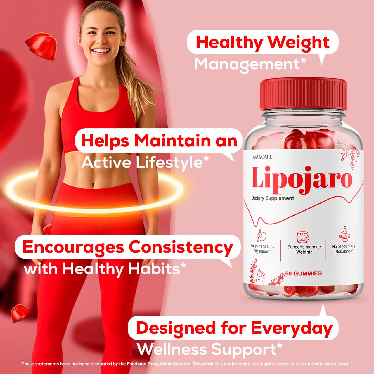 AMACARE LipoJaro Gummies 300 Gummies