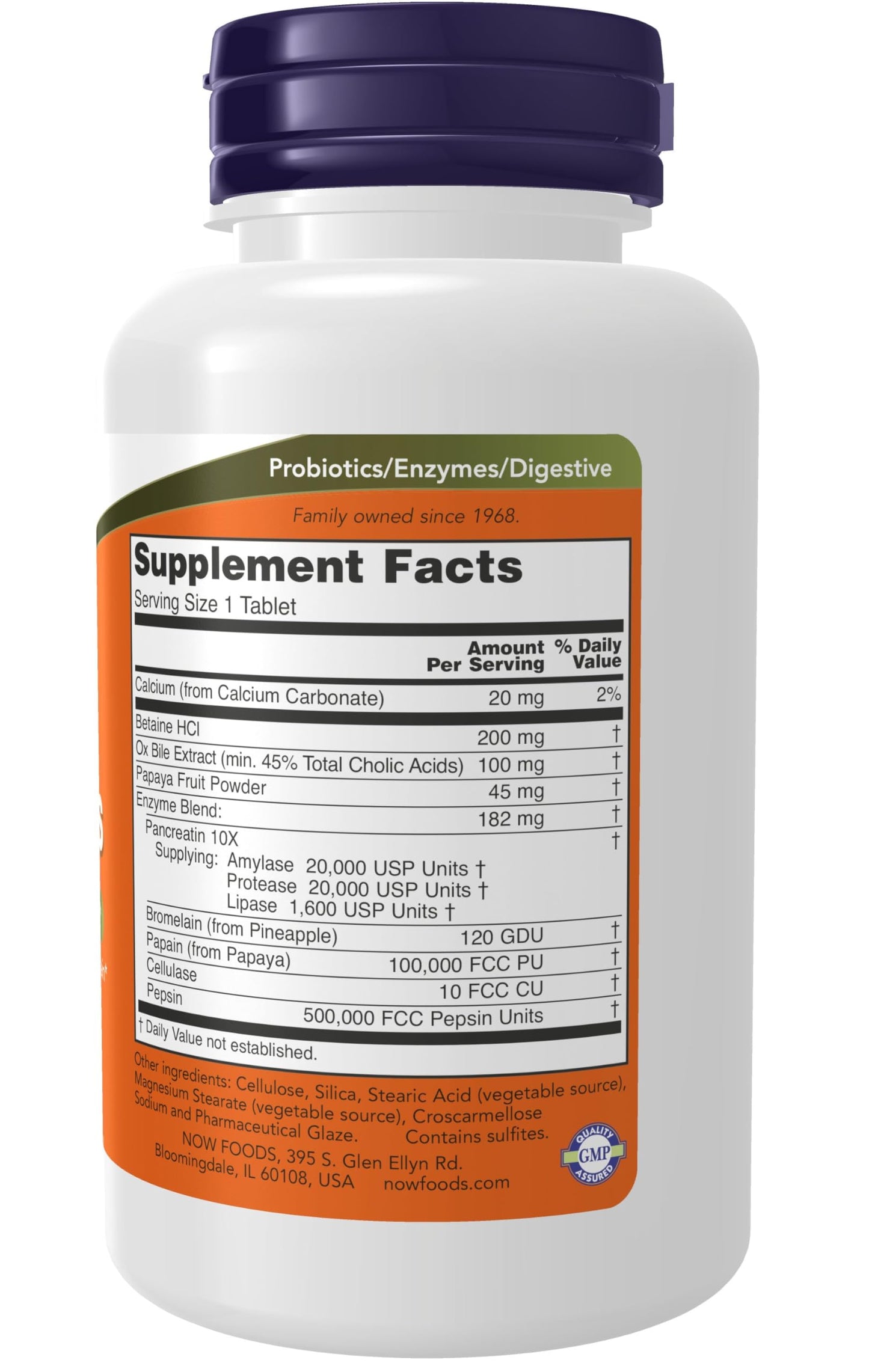NOW Foods Super Enzymes Tablet 90 Count