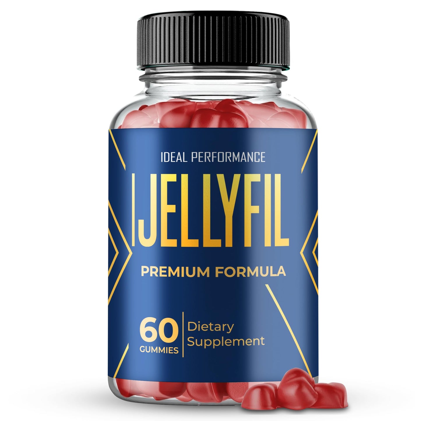 IDEAL PERFORMANCE Jellyfil Gummies for Men 60 Gummies