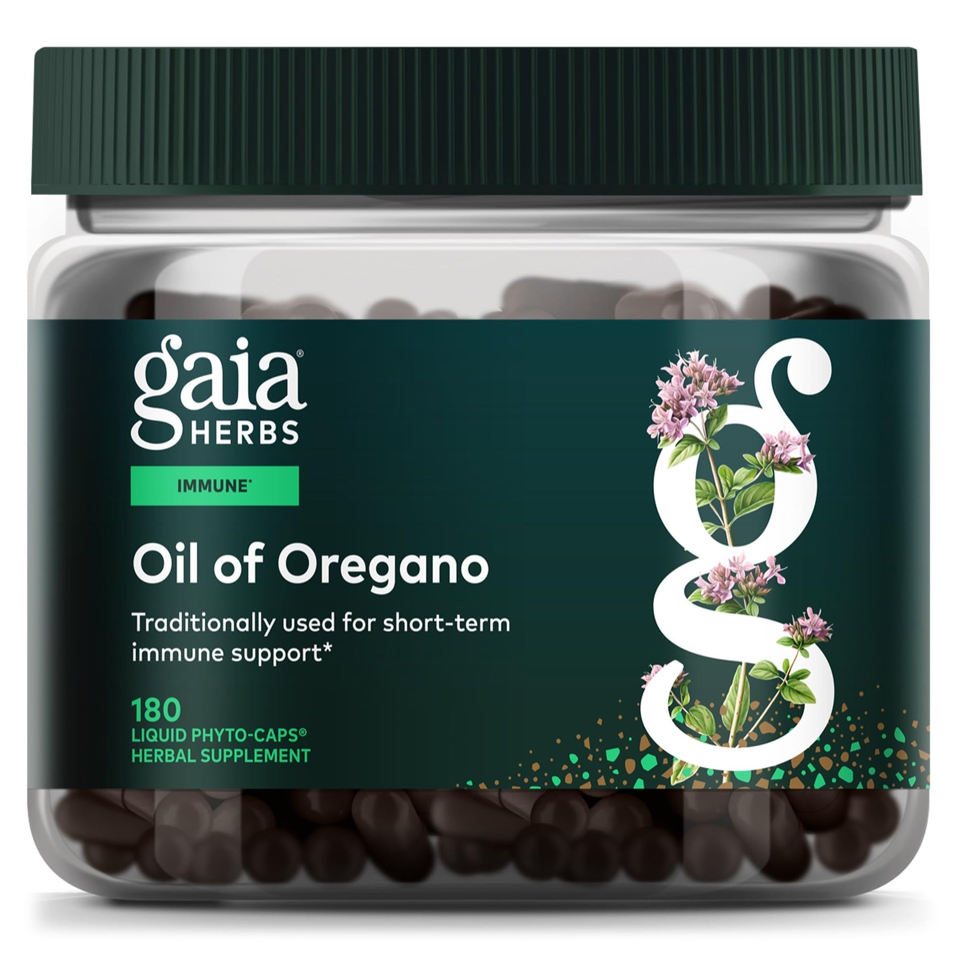 Gaia Herbs Oil of Oregano Capsules - 180 Capsules