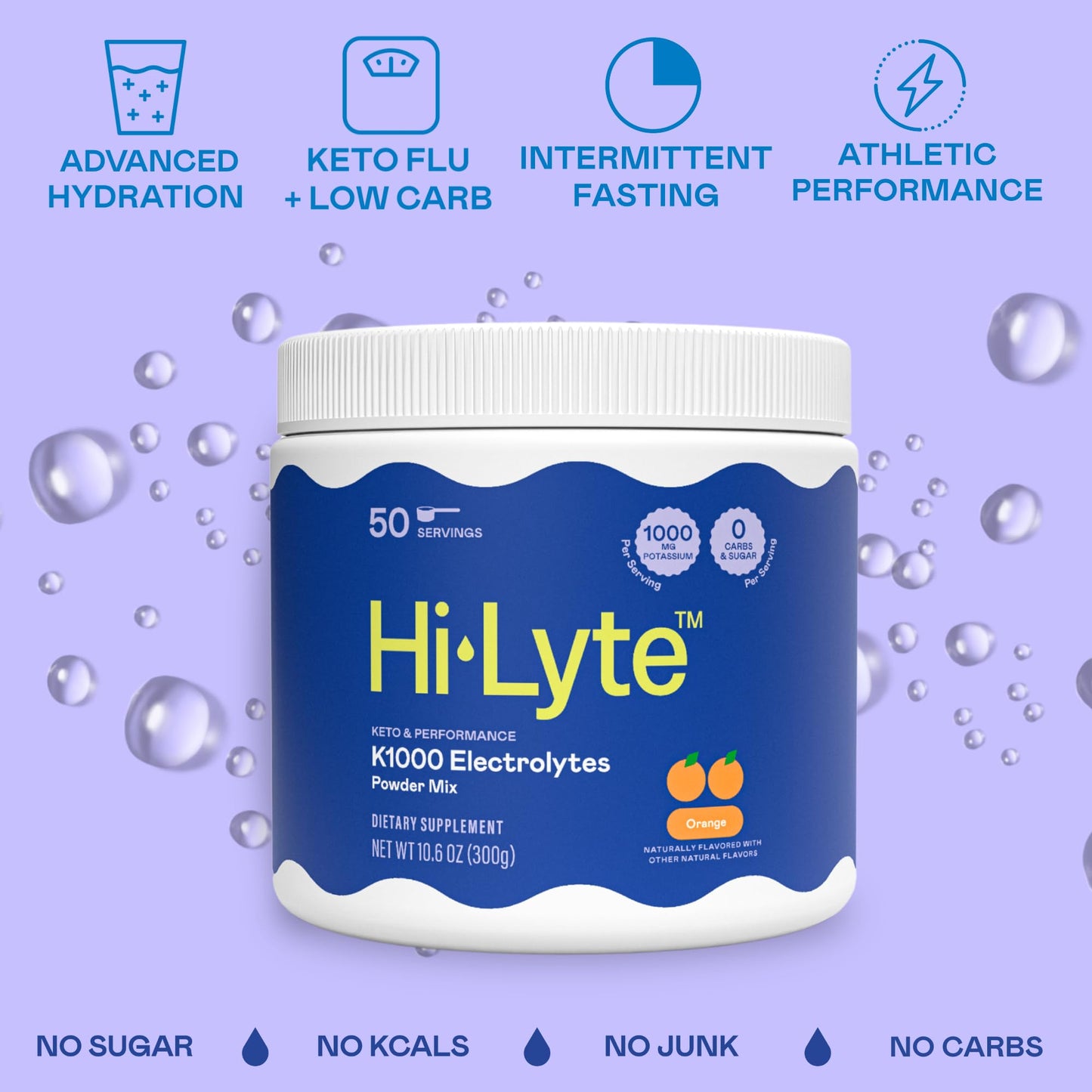 Hi-Lyte K1000 Electrolytes Powder 10.58 Ounce