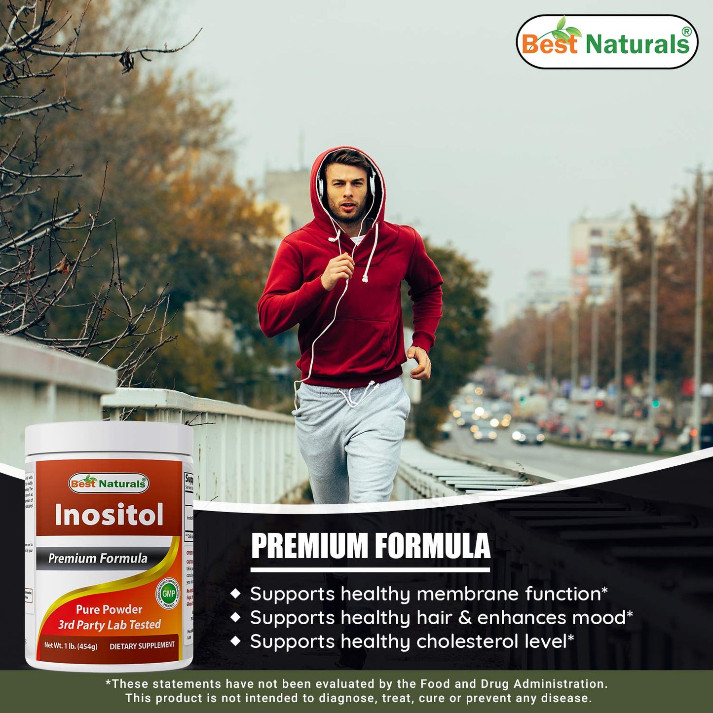 Best Naturals Inositol Capsule, 180 Capsules