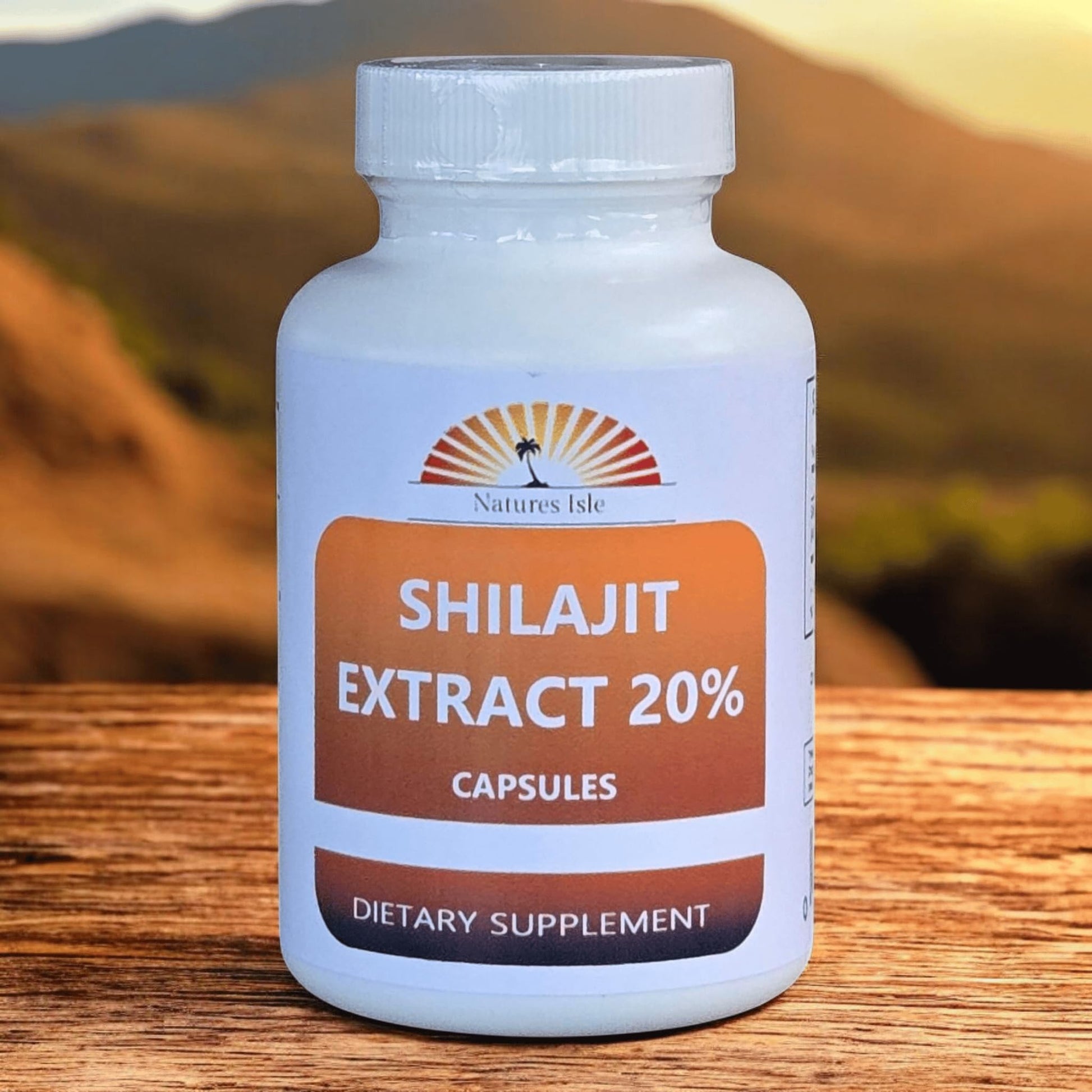 Generic Shilajit Extract 20% Capsules, 30 Count
