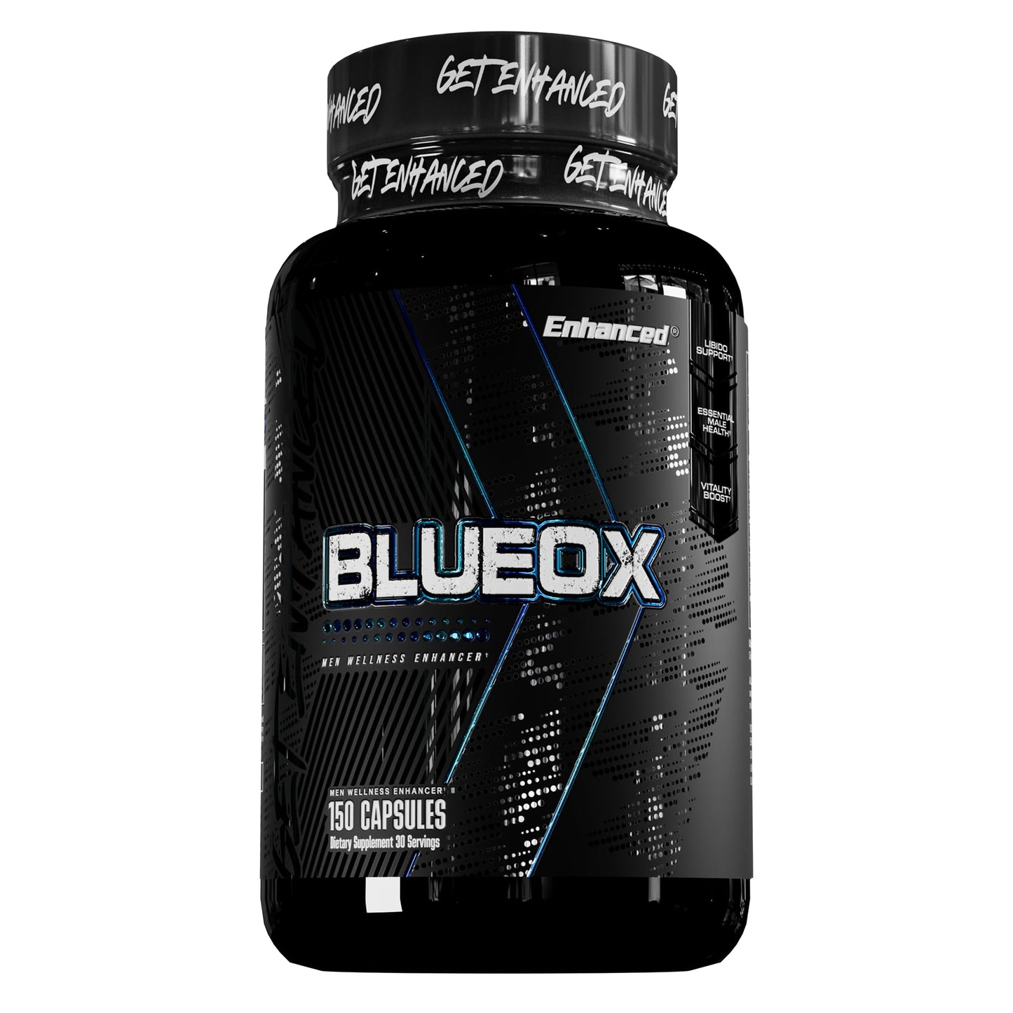 Enhanced Blue Ox Testosterone Booster Capsule 120 Count