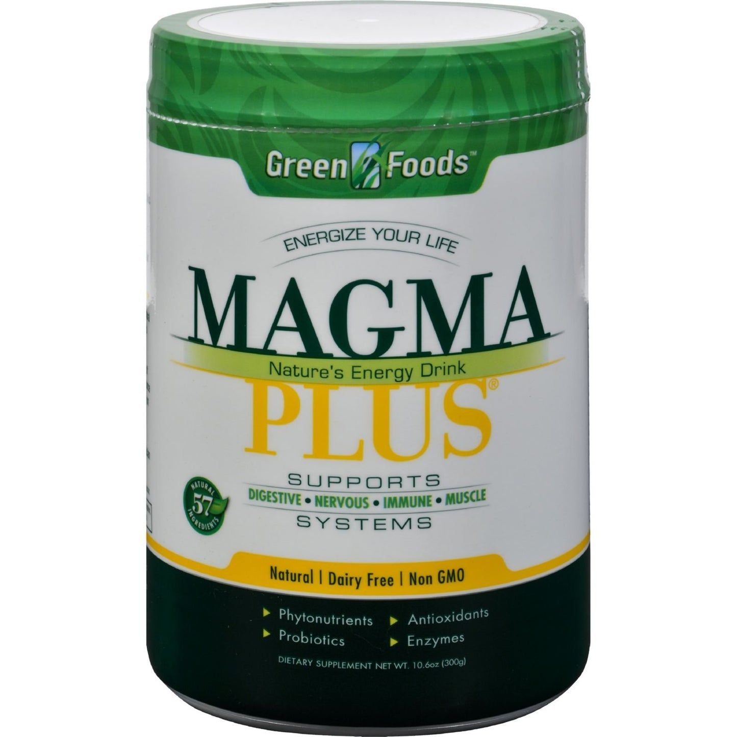Green Foods Magma Plus Powder 10.6 oz