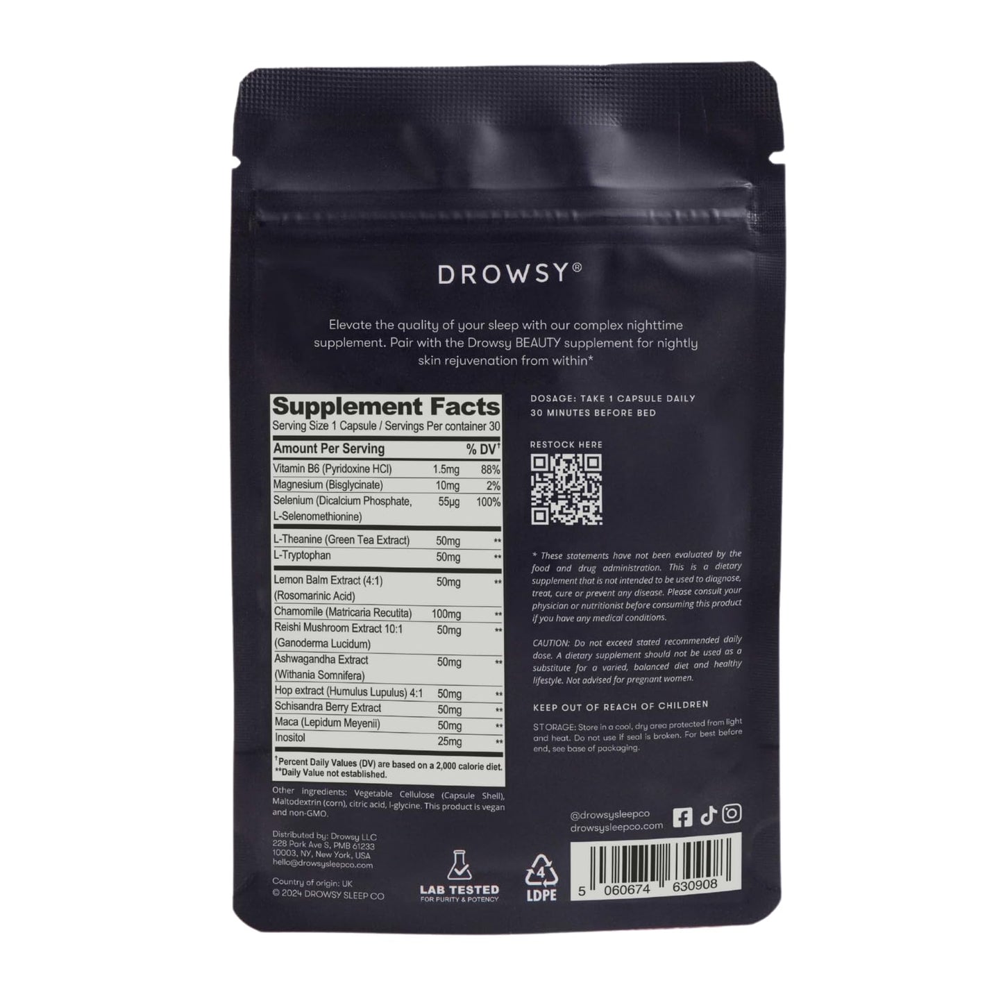 Drowsy Sleep Capsule 23.58 Capsules
