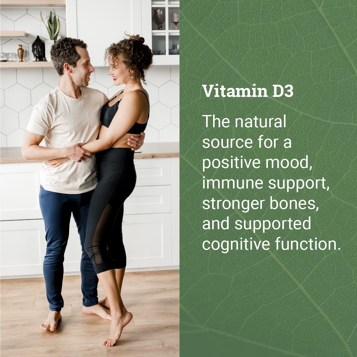 Earth Harmony Naturals Vegan Vitamin D3 5000 IU Supplement Capsule, 120 Count