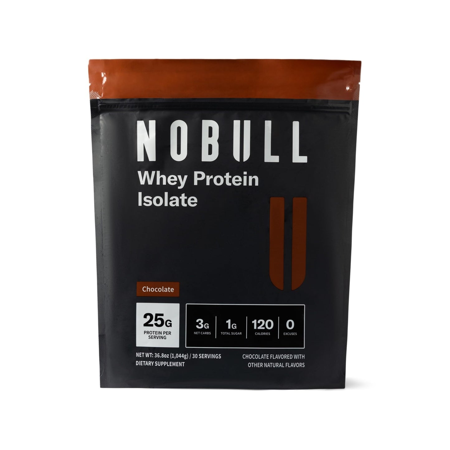 NOBULL Grass-Fed Whey Protein Isolate Powder, 36.8 Servings