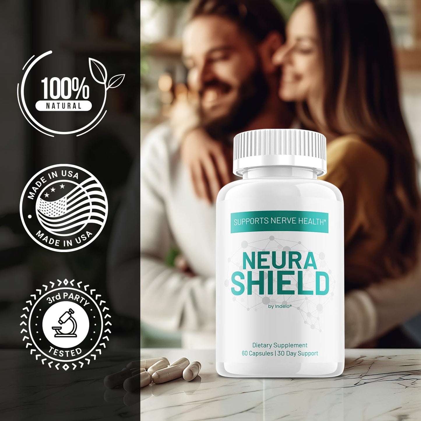 Indelo Neura Shield Capsule, 300 Capsules