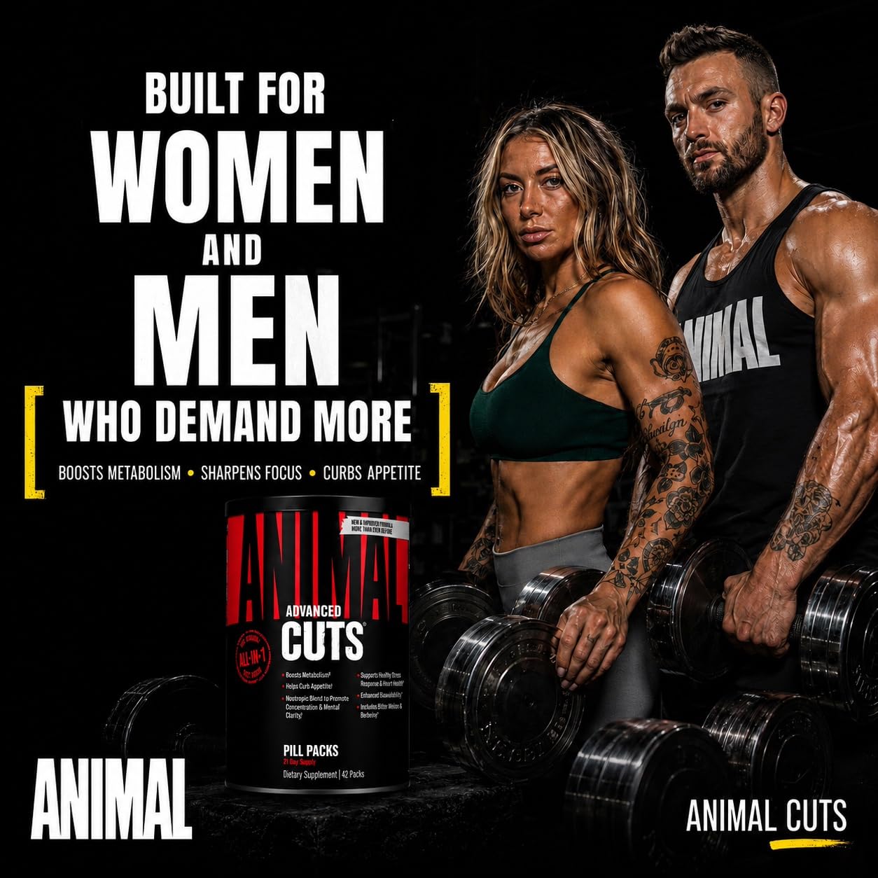 Animal Cuts All-in-1 Thermogenic Fat Burner 42 Capsules