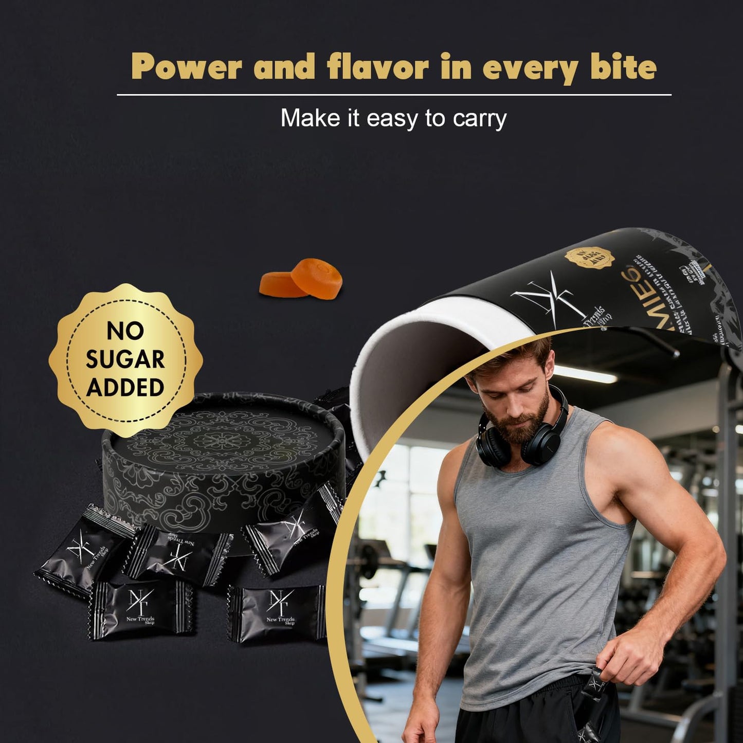 New Trends Shop Shilajit Gummies 90 Count