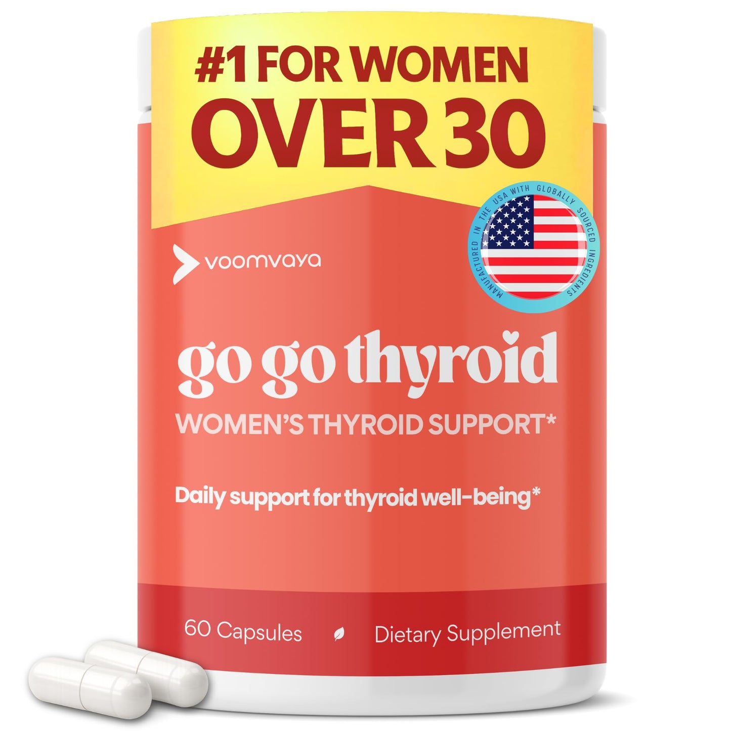 VoomVaya Go Go Thyroid 60 Capsules