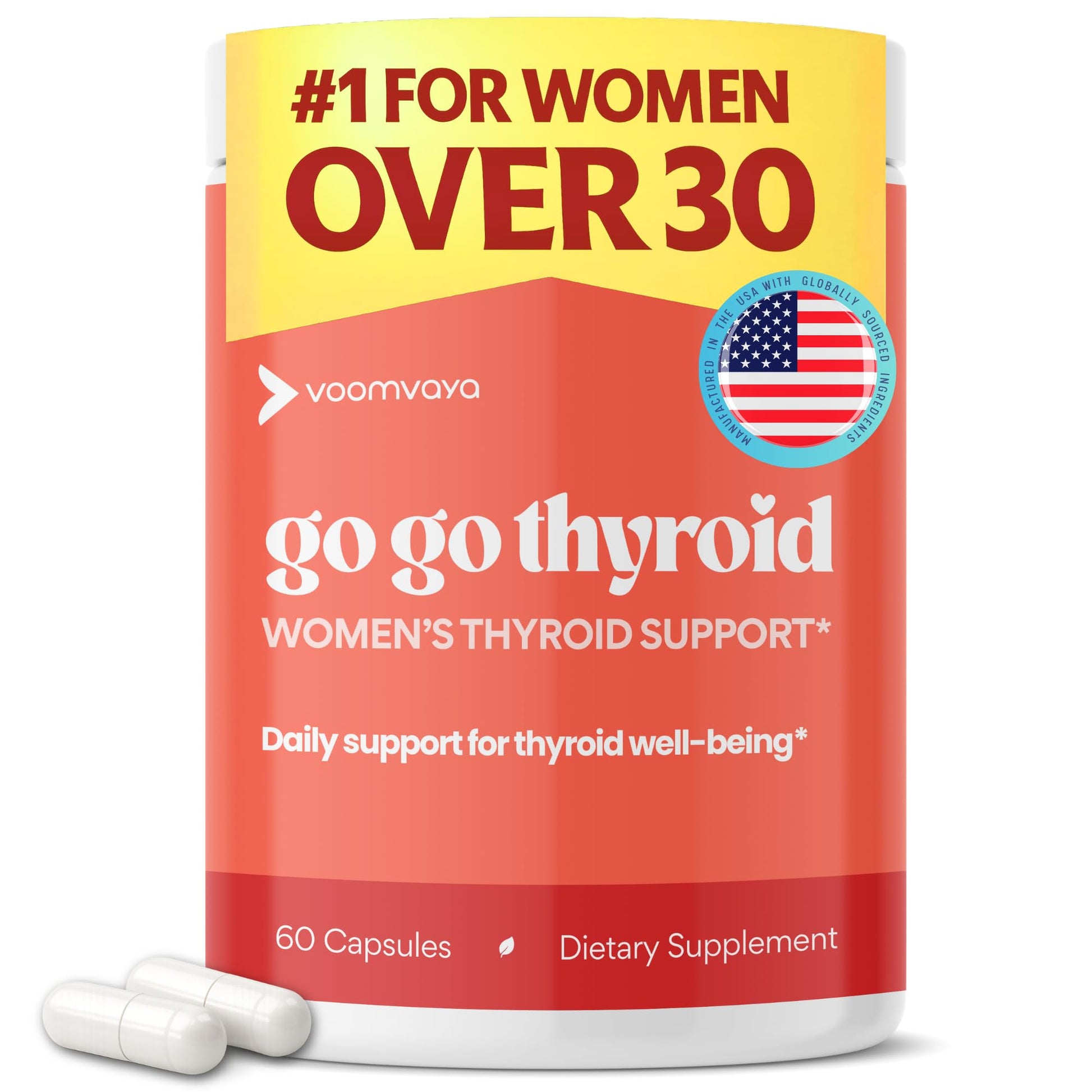 VoomVaya Go Go Thyroid 60 Capsules