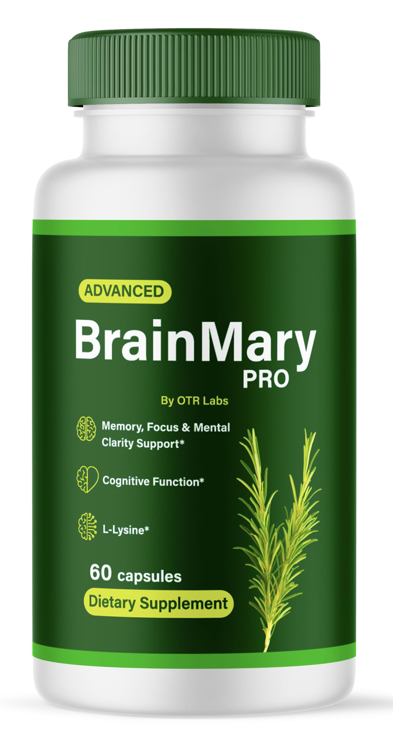 OTR LABS Brain Mary Supplement Capsule 60 Count