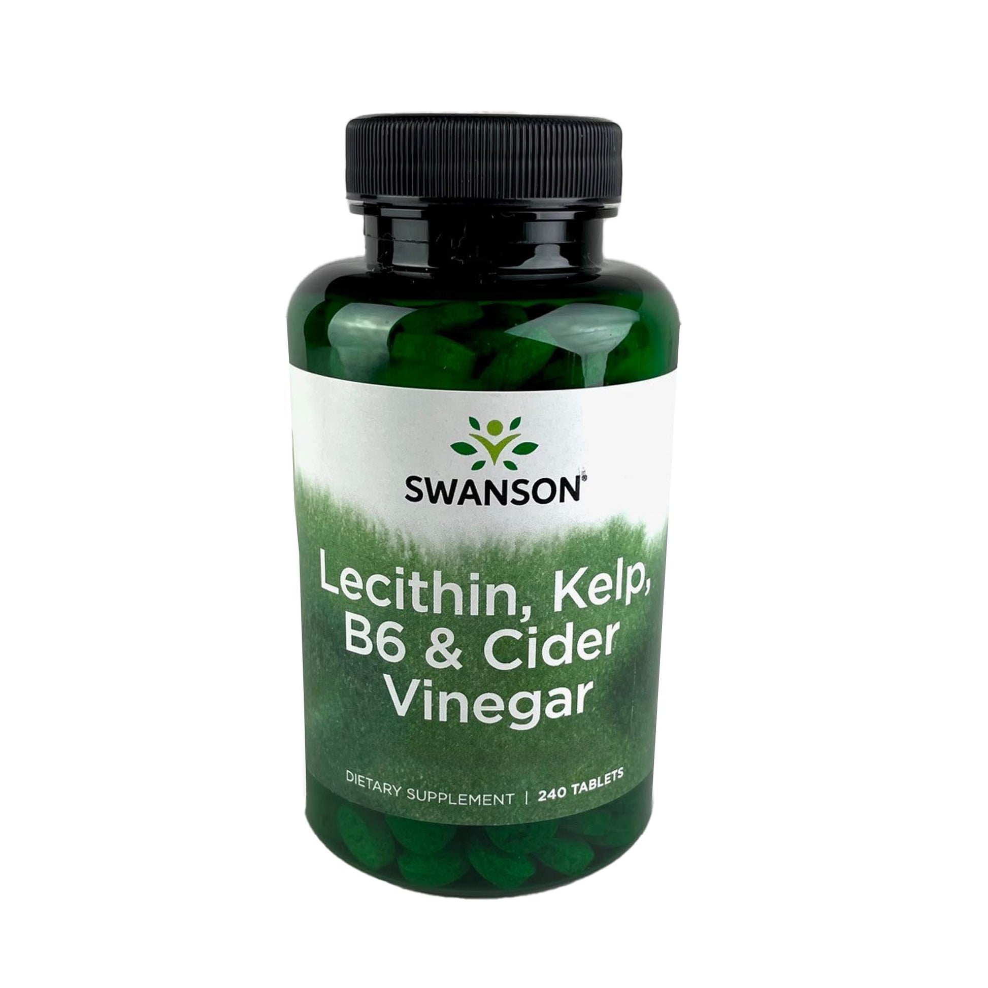 Swanson Lecithin Kelp B-6 & Cider Vinegar Tablet, 240 Tablets