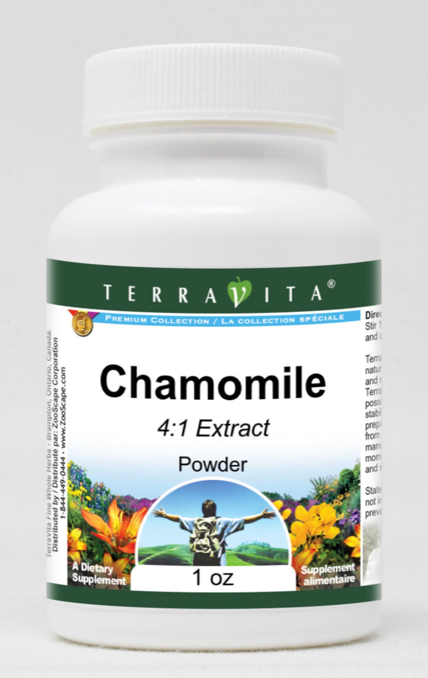 Terravita Chamomile 4:1 Powder, 1 oz