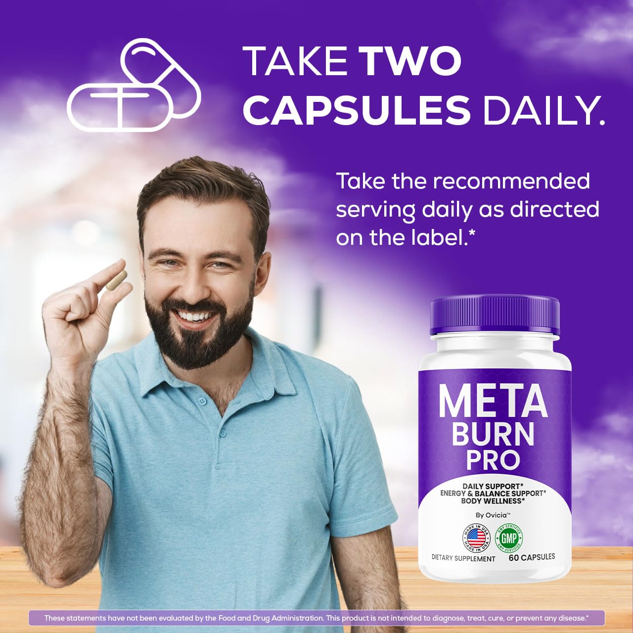 OVICIA Meta Burn Pro Capsules 120 Capsules