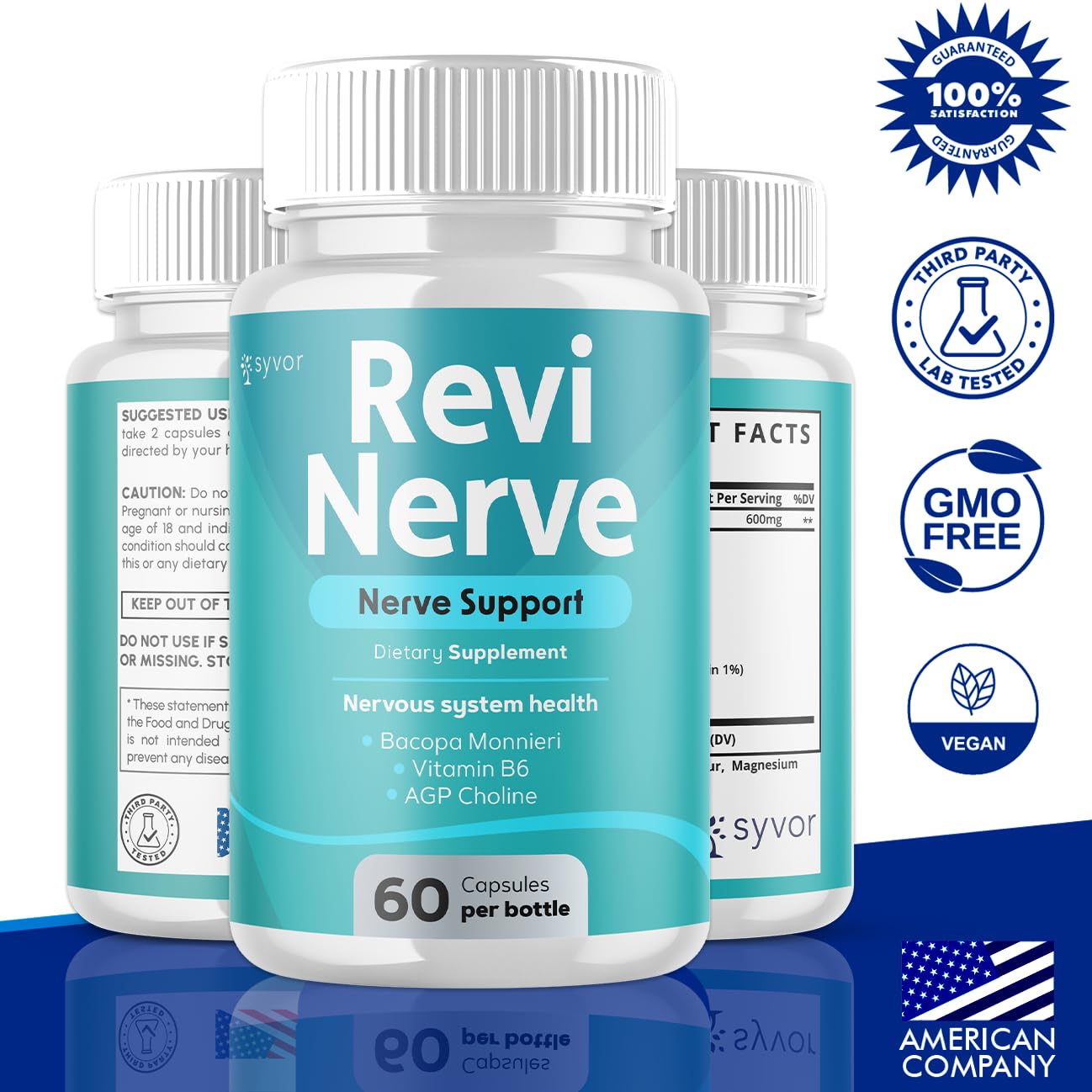 Syvor Revi Nerve 180 Capsules