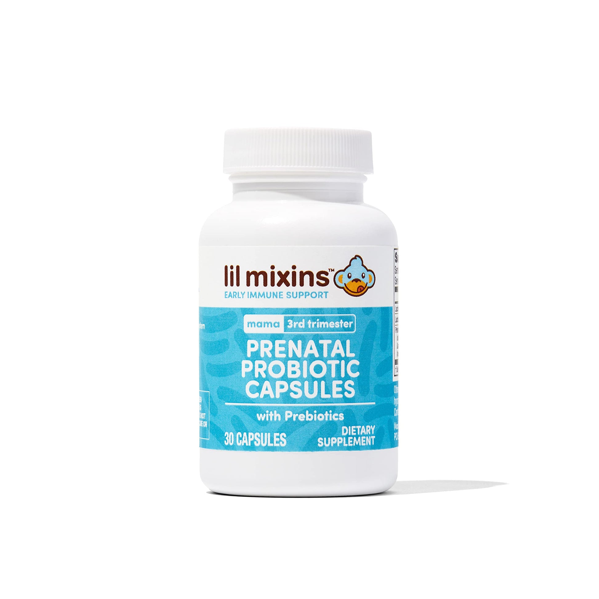 Lil Mixins Early Allergen Prenatal Probiotics Capsule for Women & Baby, 1 Count