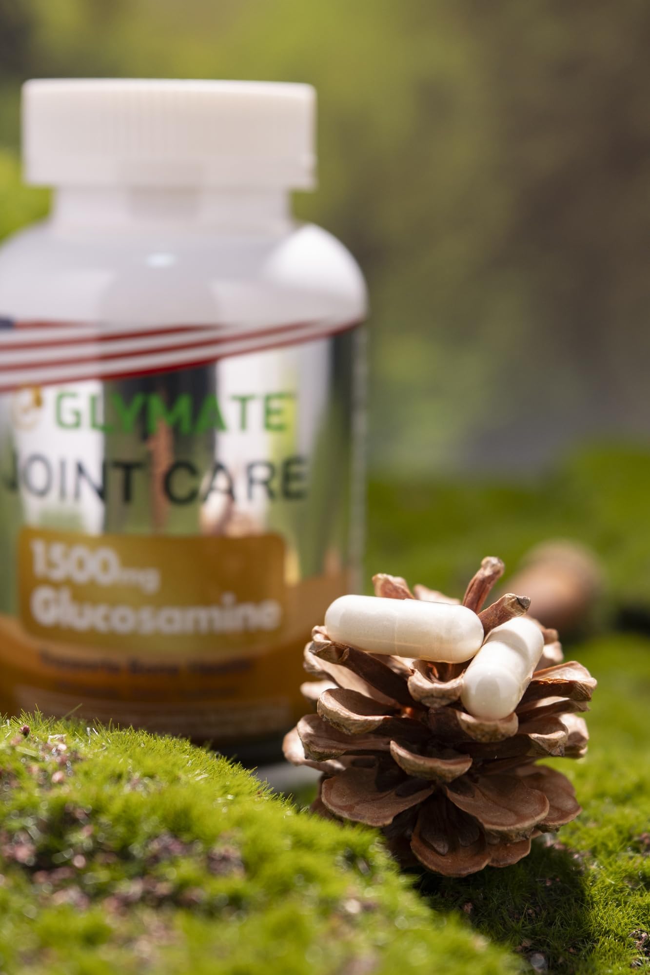 Glymate Glucosamine 1500mg Capsules 120 Count