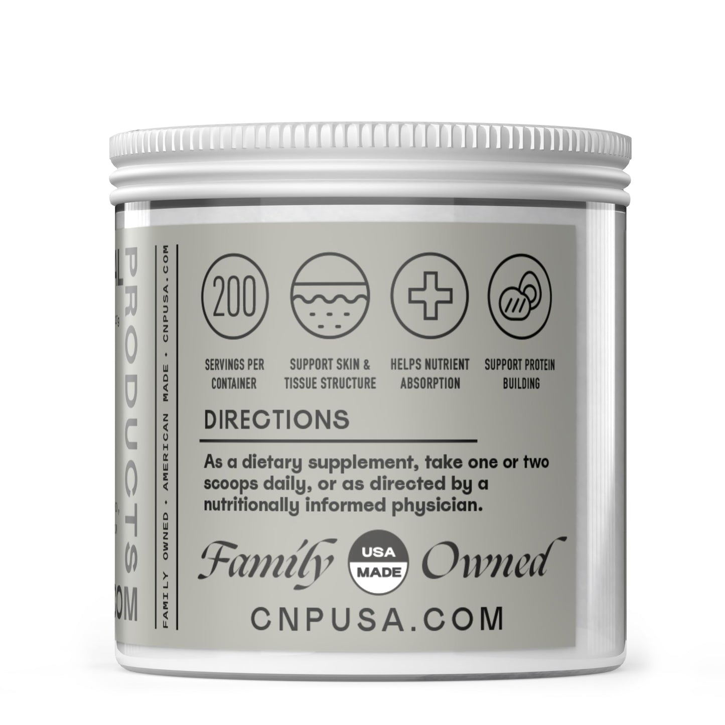 Complete Natural Products L-Lysine Powder Supplement, 8 oz